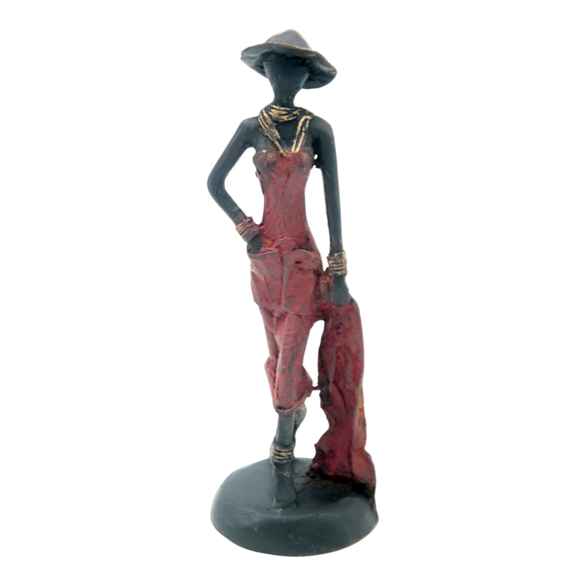 Bronze 15 cm rouge n°14 Bronzes d'Afrique