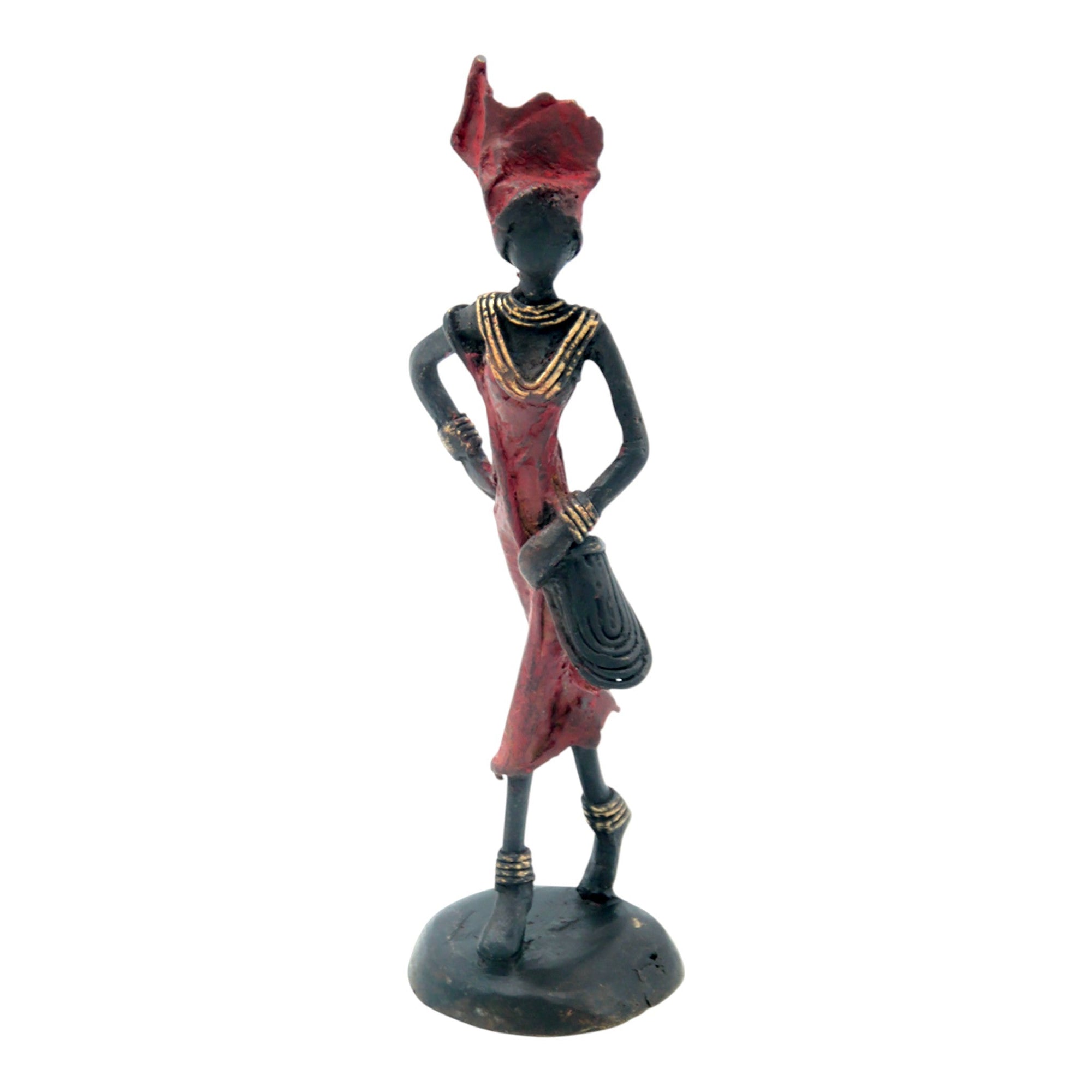 Bronze 15 cm rouge n°22 Bronzes d'Afrique