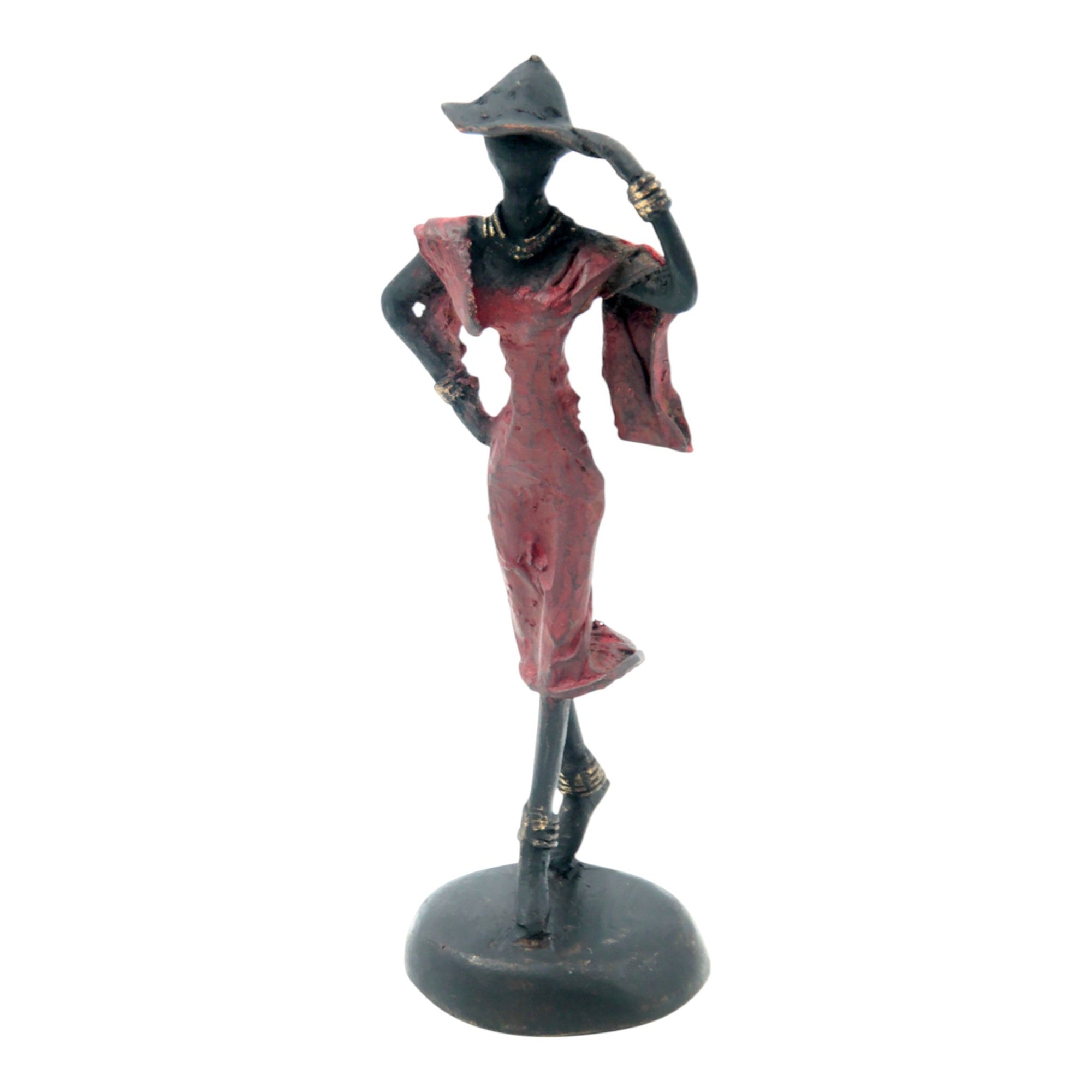 Bronze 15 cm rouge n°28 Bronzes d'Afrique