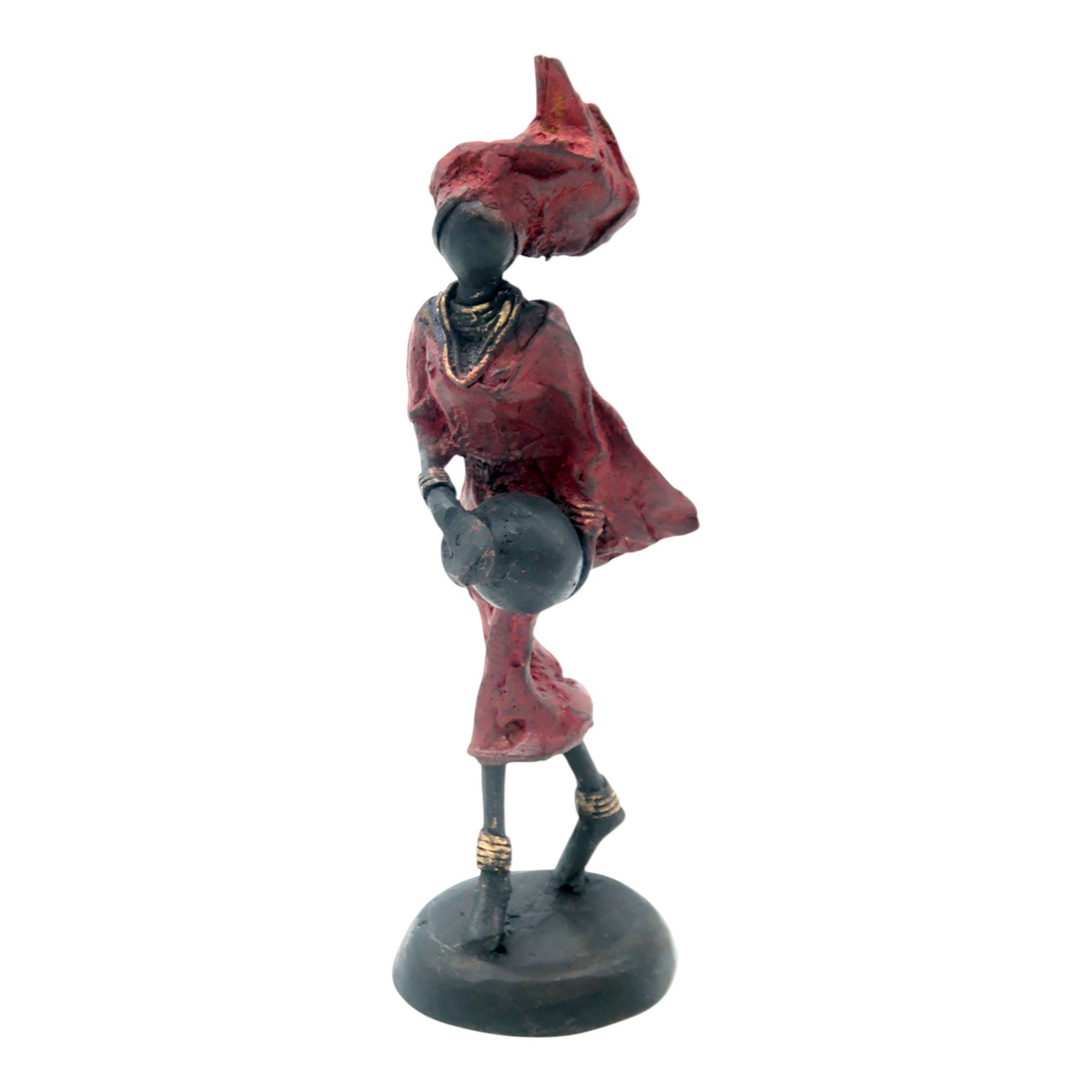 Bronze 15 cm rouge n°48 Bronzes d'Afrique