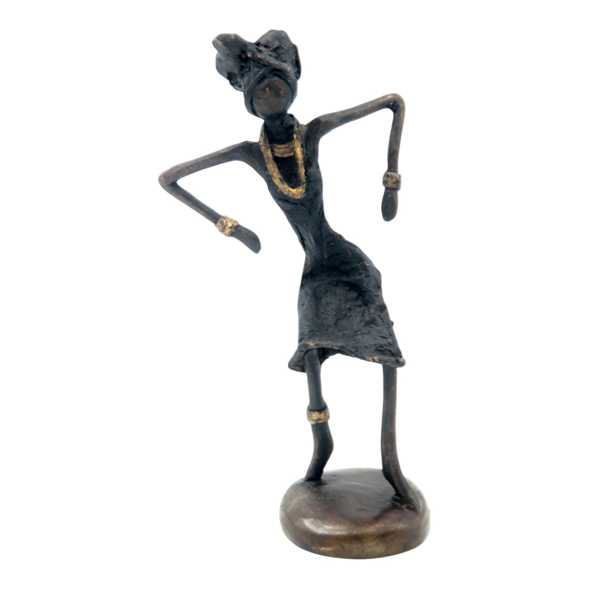 Bronze 15 cm noir n°7 Bronzes d'Afrique
