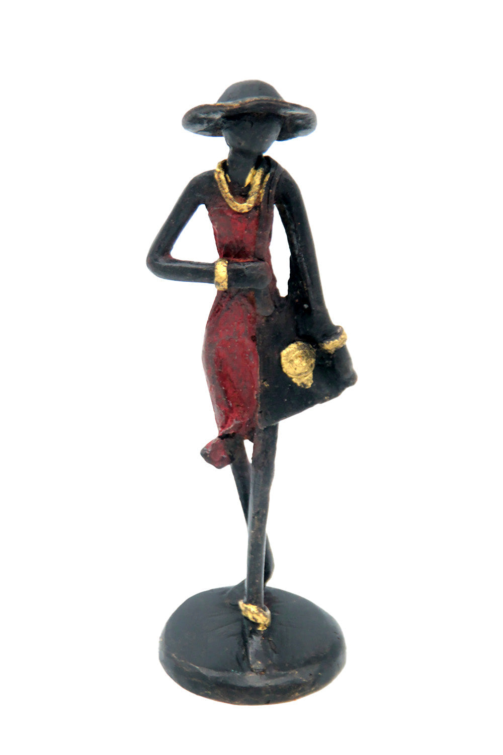 Bronze 15 cm rouge n°24 Bronzes d'Afrique