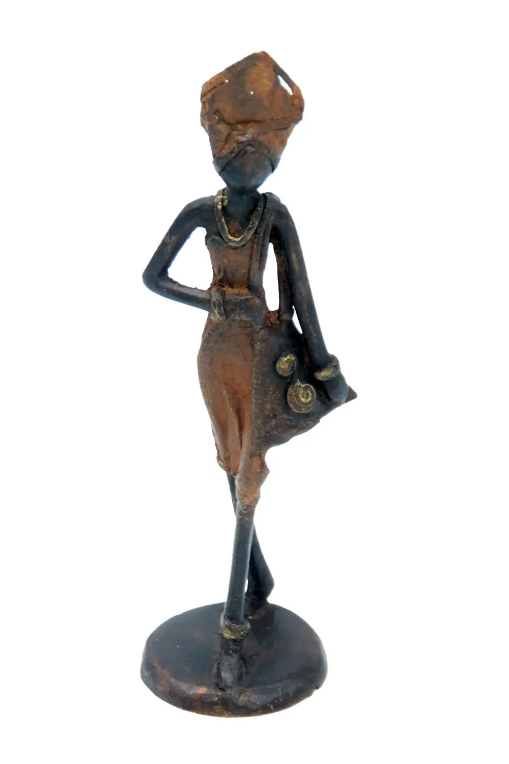 Bronze 15 cm marron n°7 Bronzes d'Afrique