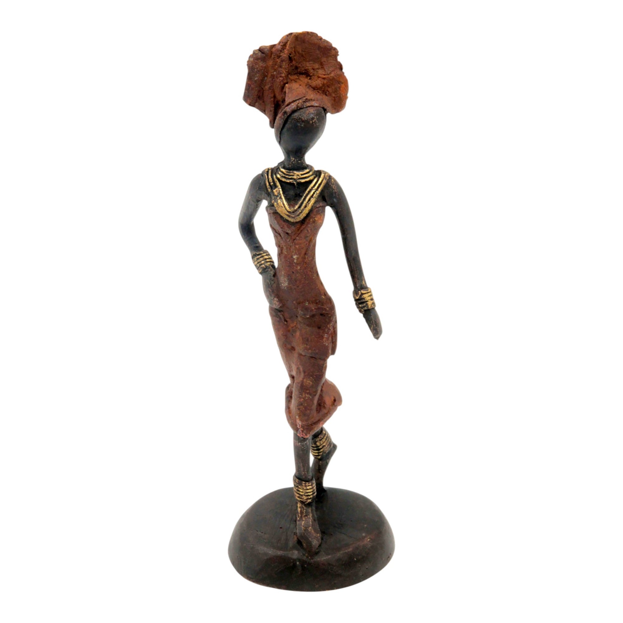 Bronze 15 cm marron n°1 Bronzes d'Afrique