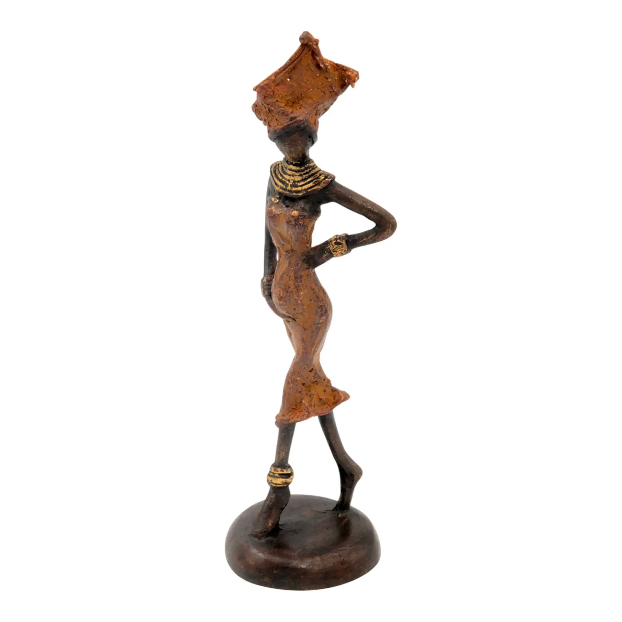 Bronze 15 cm marron n°4 Bronzes d'Afrique