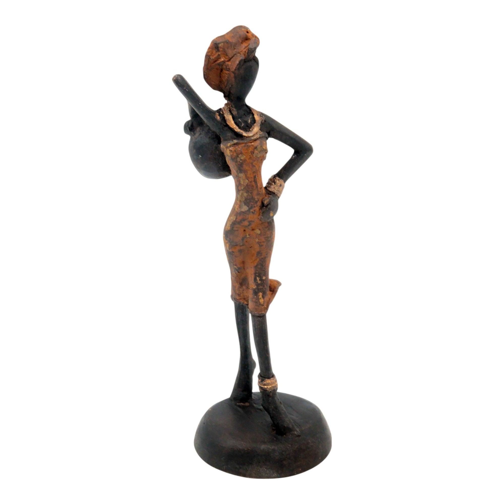 Bronze 15 cm marron n°11 Bronzes d'Afrique