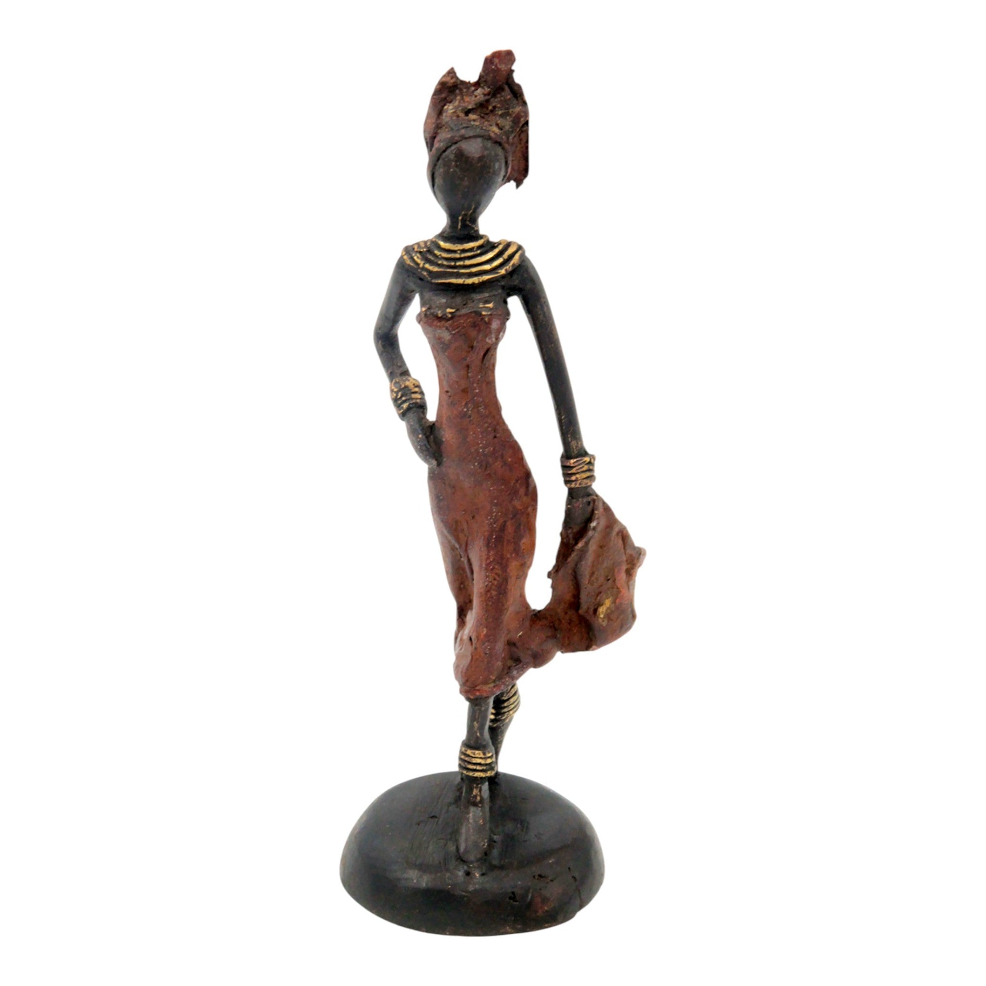 Bronze 15 cm marron n°16 Bronzes d'Afrique