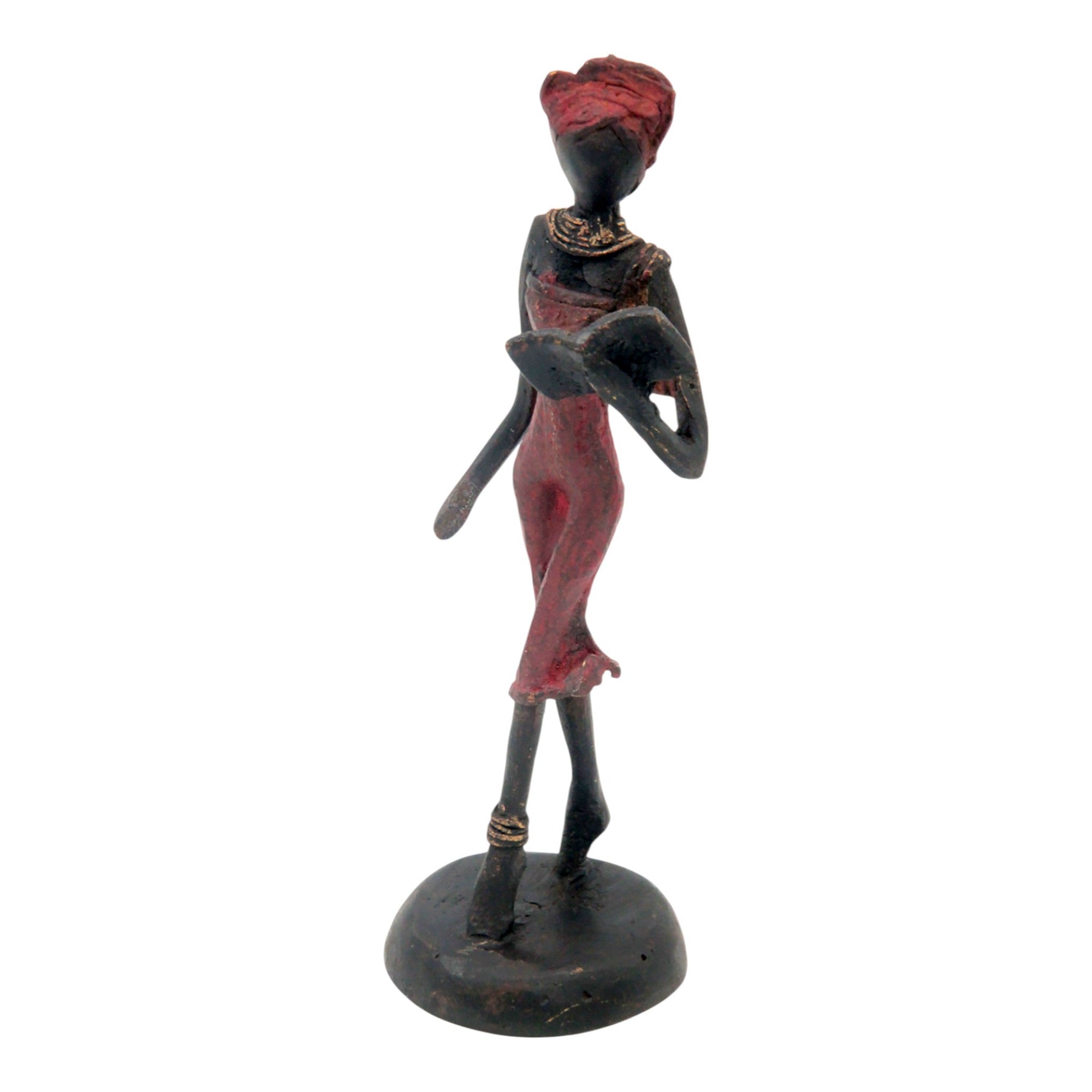 Bronze 15 cm rouge n°9 Bronzes d'Afrique