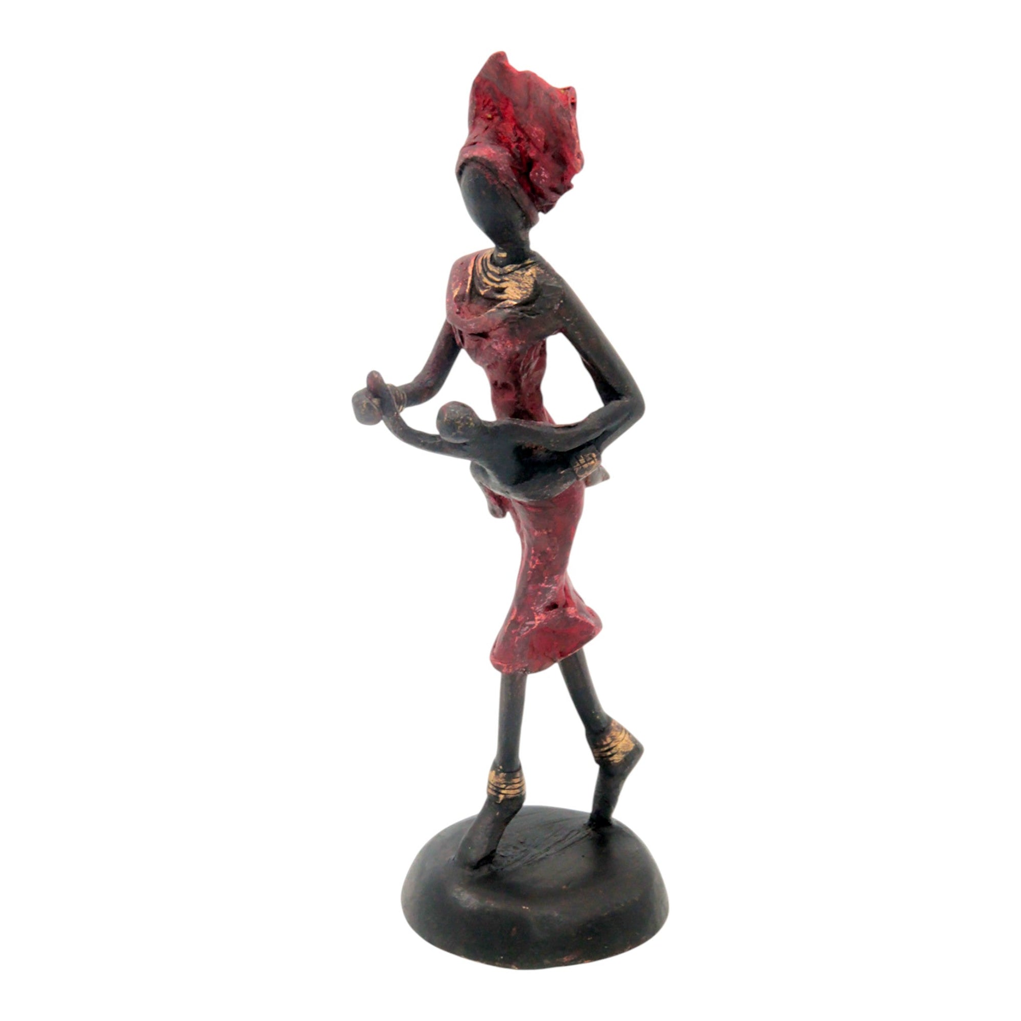 Bronze 15 cm rouge n°15 Bronzes d'Afrique