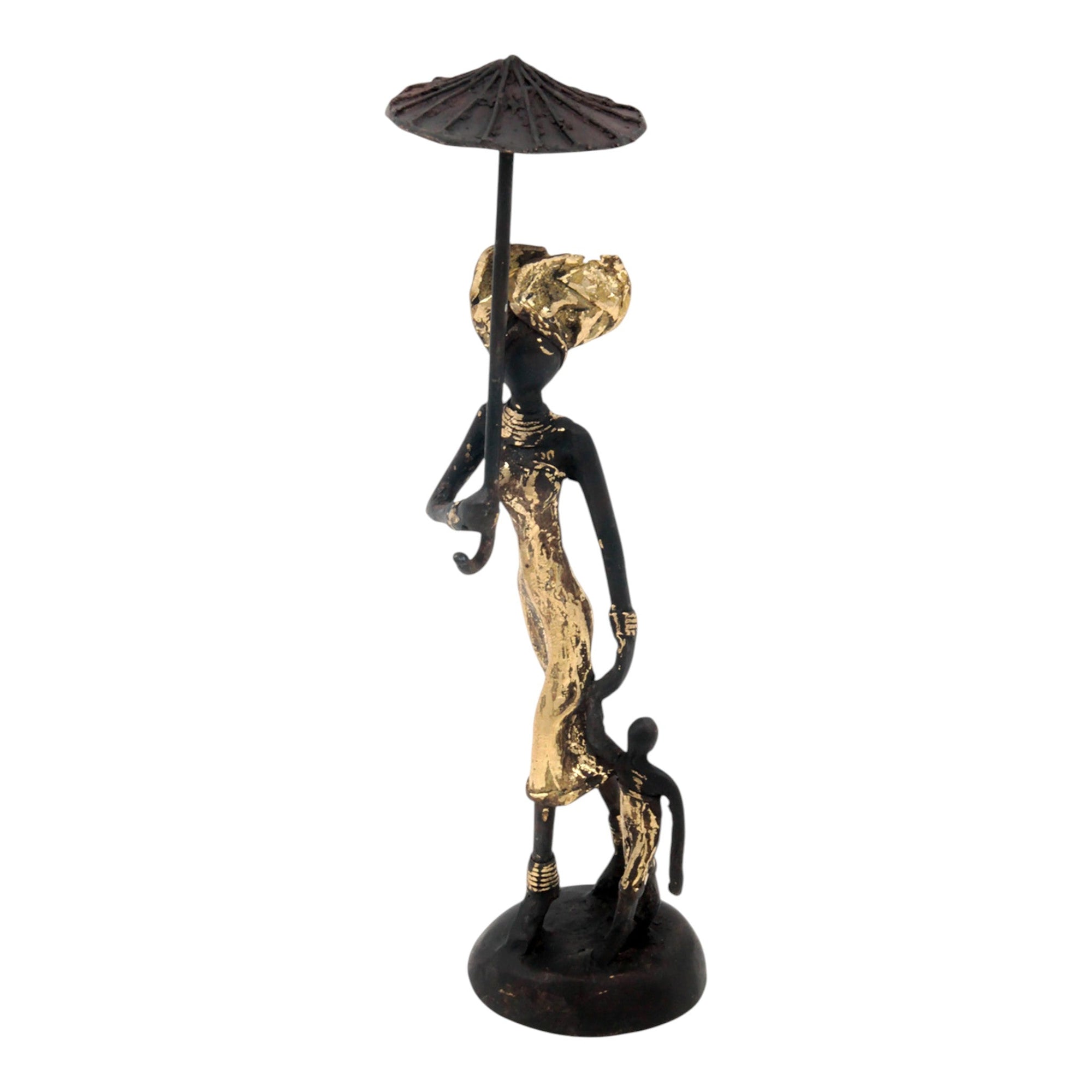 Bronze 15 cm doré n°17 Bronzes d'Afrique