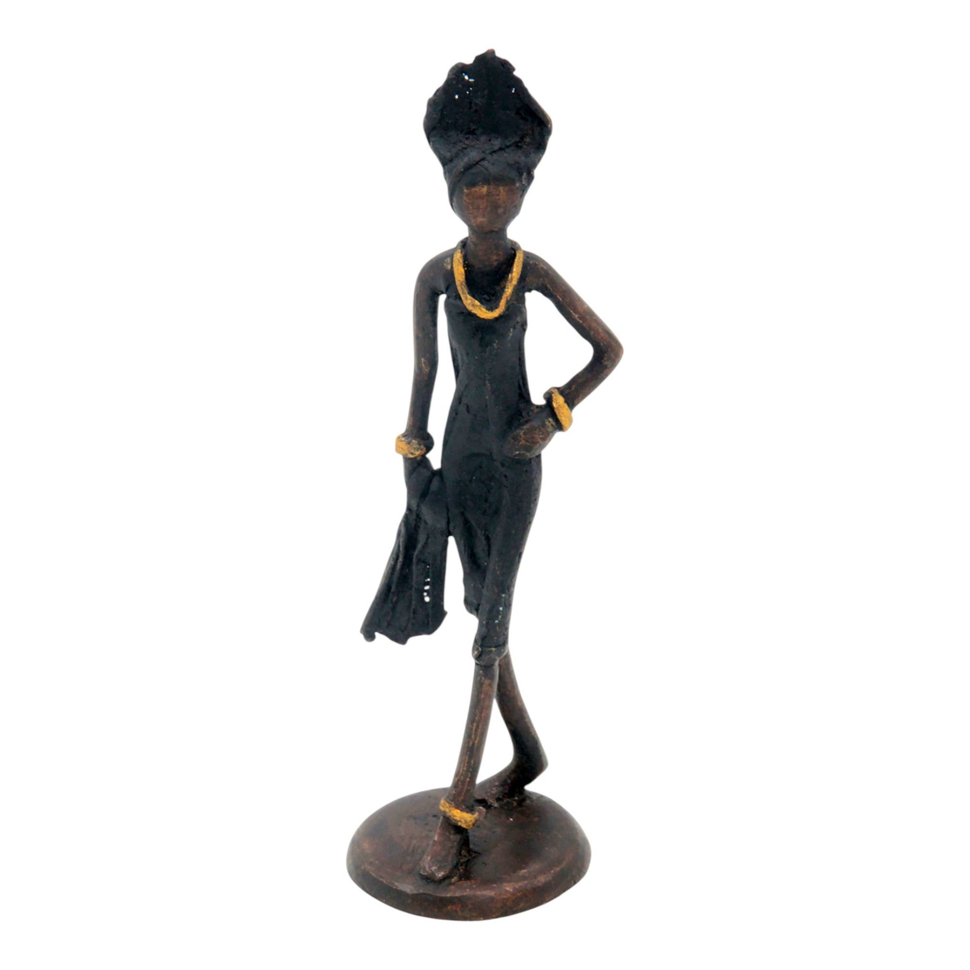 Bronze 15 cm noir n°22 Bronzes d'Afrique