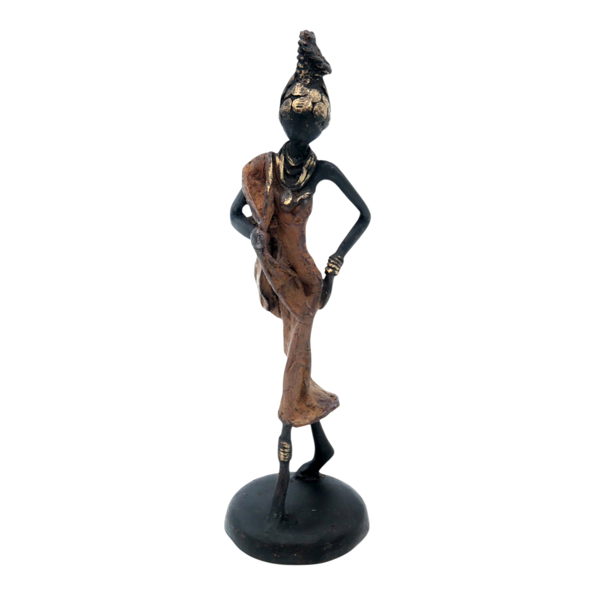 Bronze 20 cm marron n°11 Bronzes d'Afrique