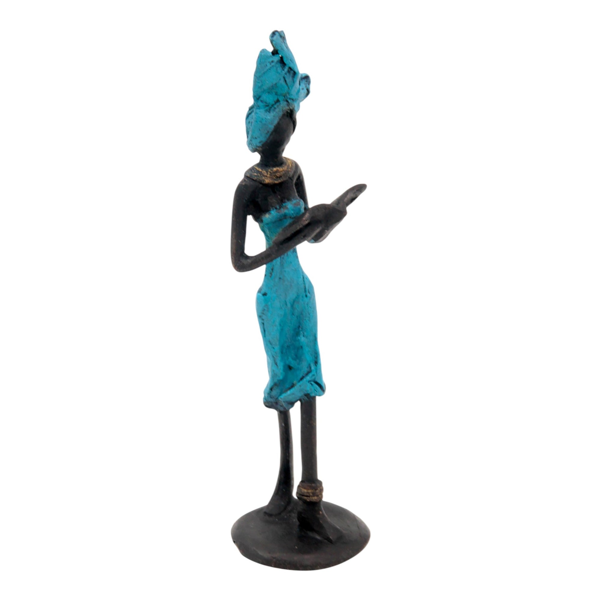 Bronze 15 cm bleu n°3 