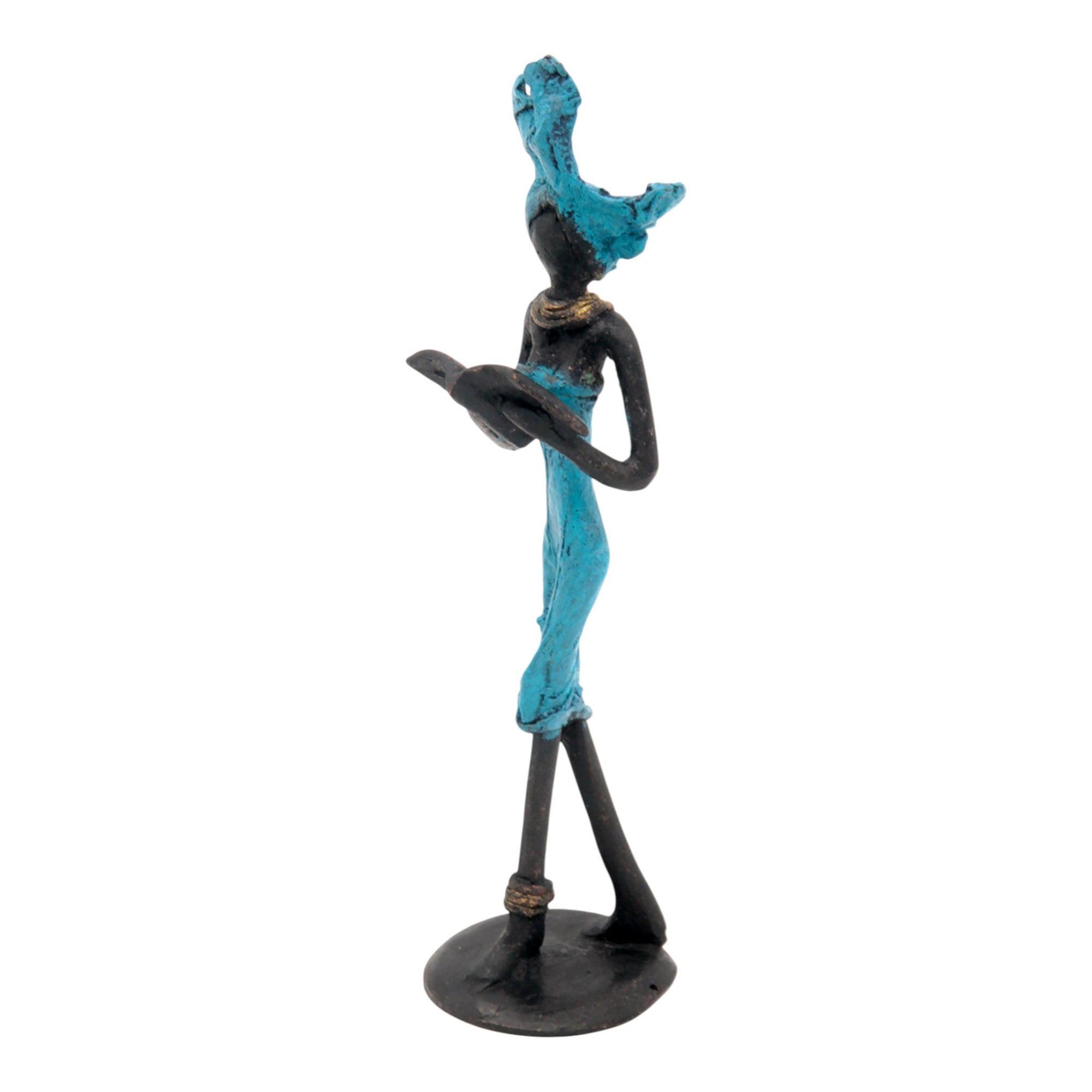 Bronze 15 cm bleu n°3 