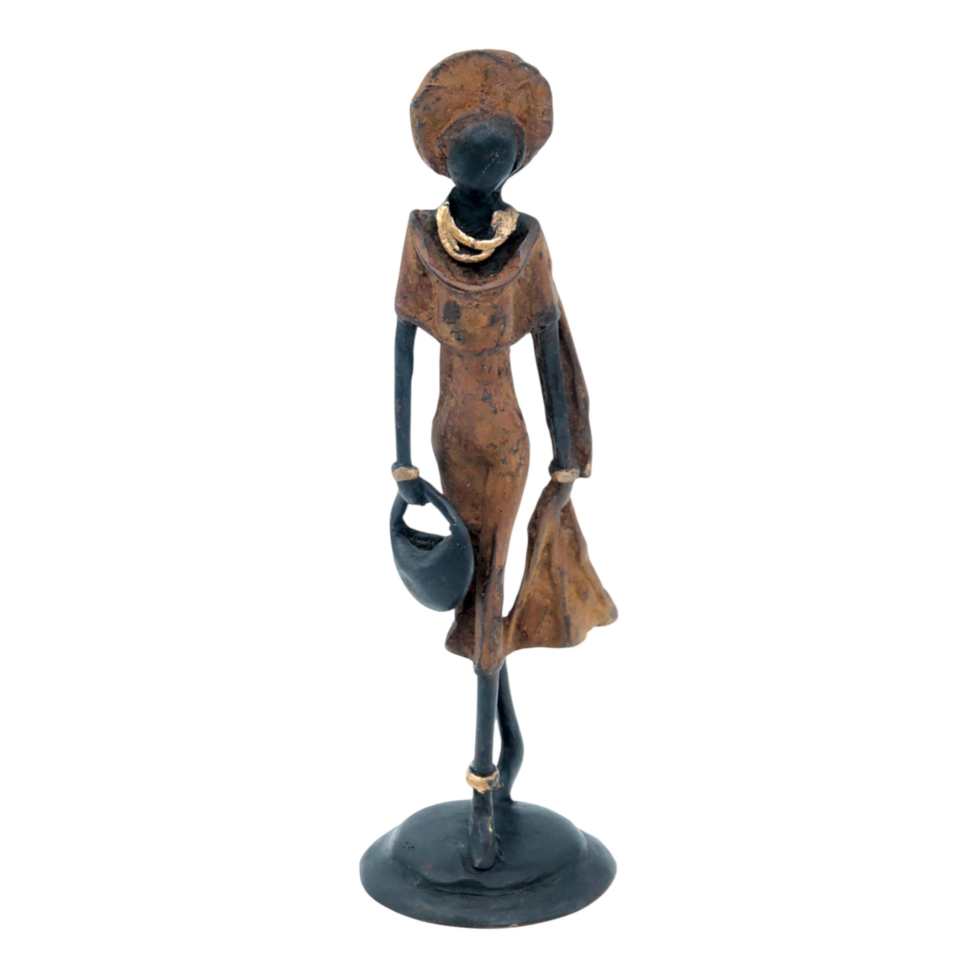 Bronze 20 cm marron n°9 