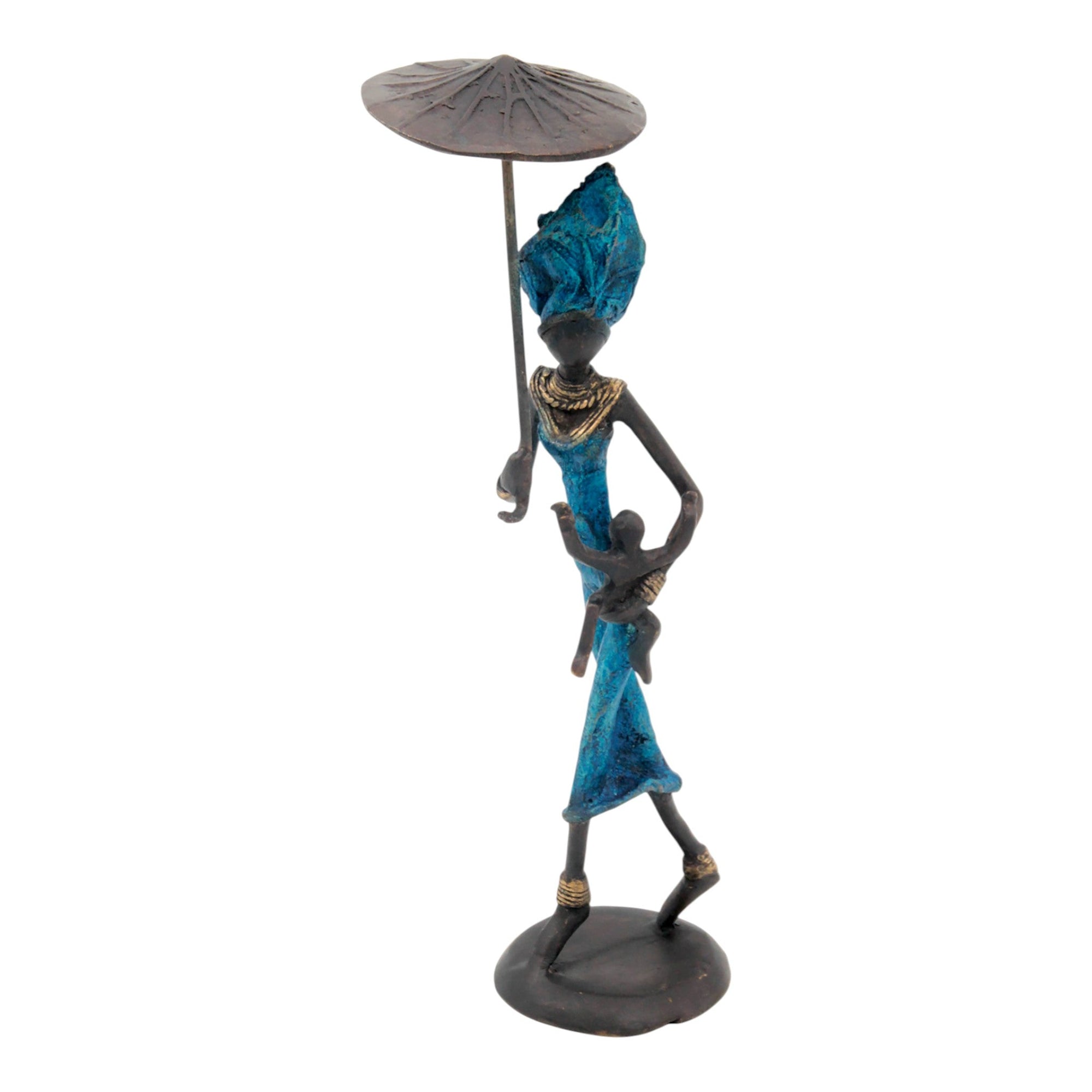 Bronze 25 cm bleu n°11 