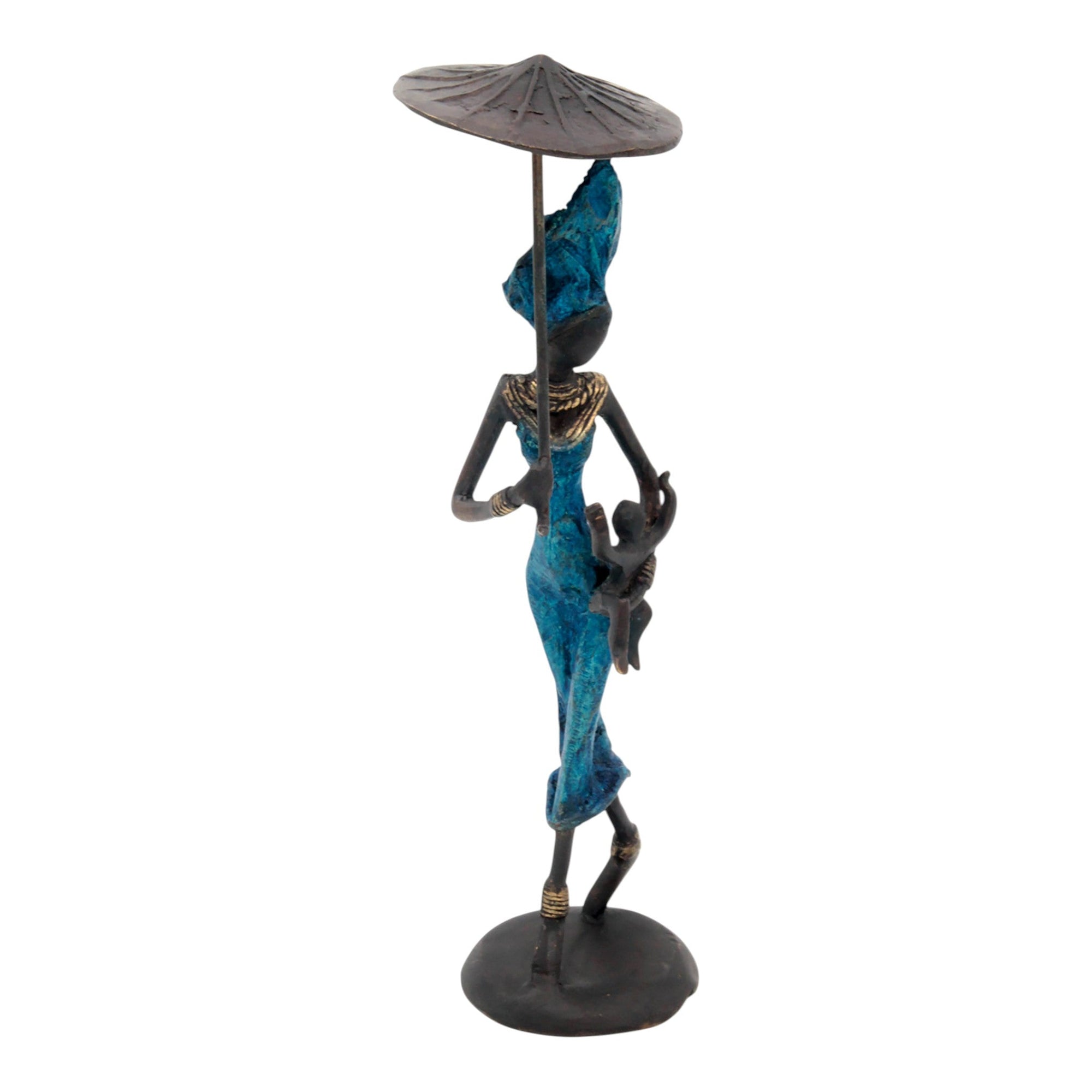 Bronze 25 cm bleu n°11 