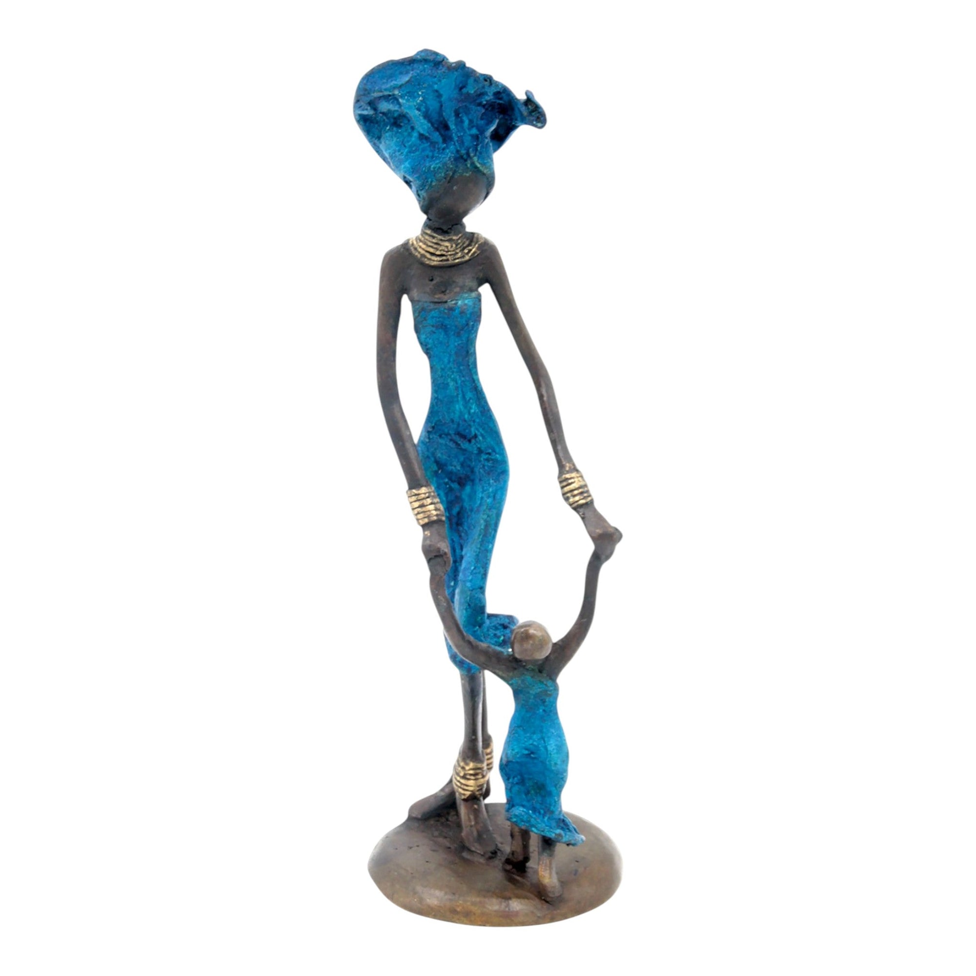 Bronze 25 cm bleu n°19 
