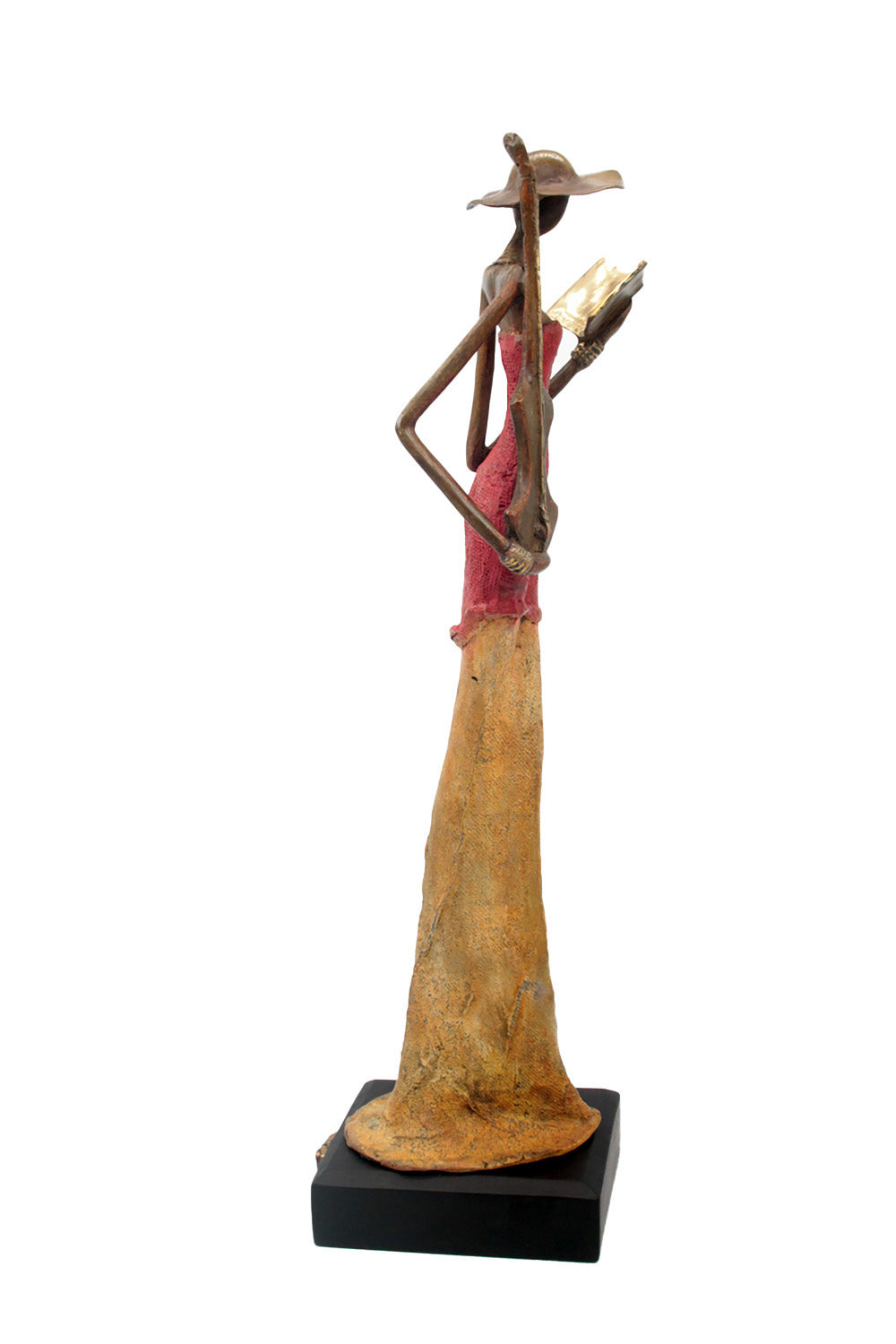 Bronze Issouf 55 cm rouge n°1 Bronzes d'Afrique