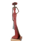 Bronze Issouf 55 cm rouge n°2 Bronzes d'Afrique