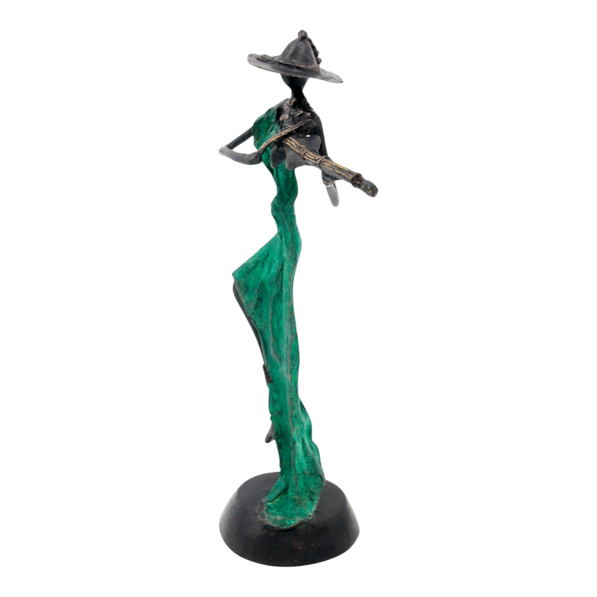 Bronze 35 cm vert n°18 