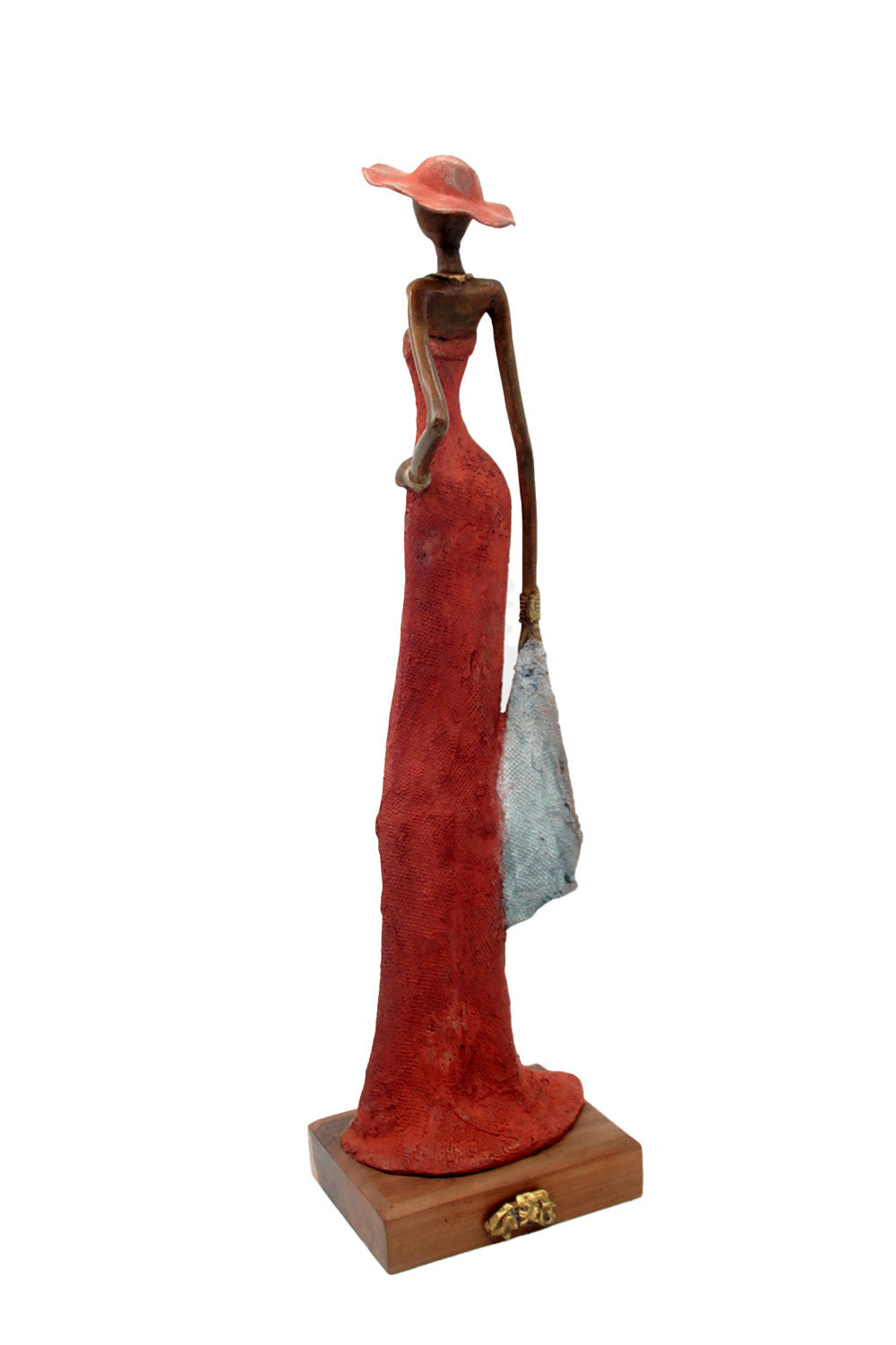 Bronze Issouf 55 cm rouge n°2 Bronzes d'Afrique