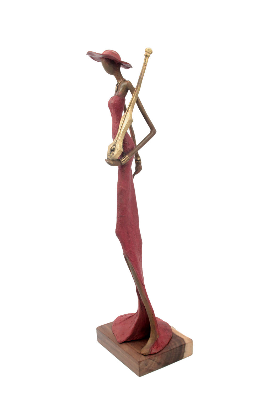 Bronze Issouf 55 cm rouge n°3 Bronzes d'Afrique