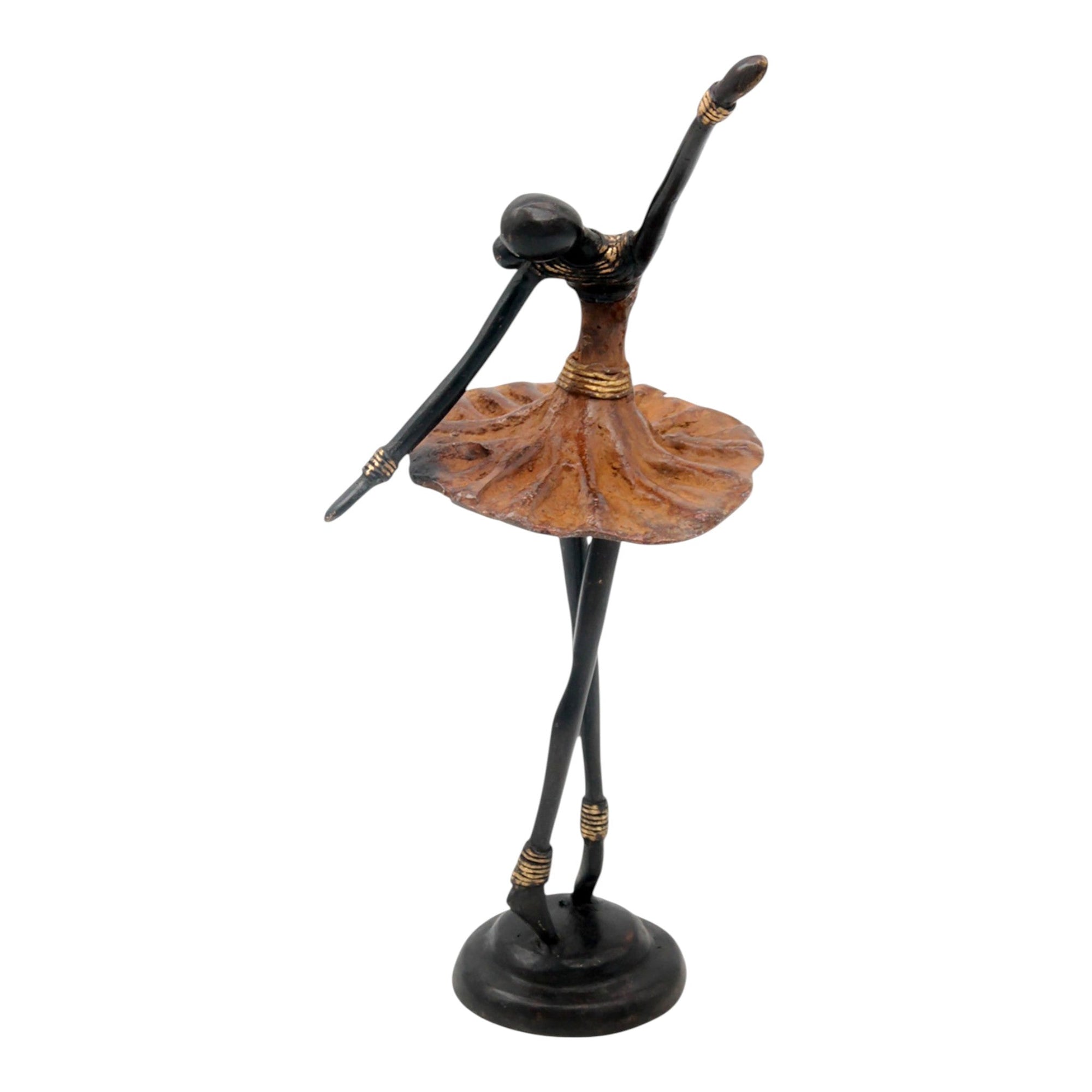 Ballerine 25 cm marron n°5 