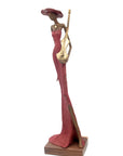 Bronze Issouf 55 cm rouge n°3 Bronzes d'Afrique