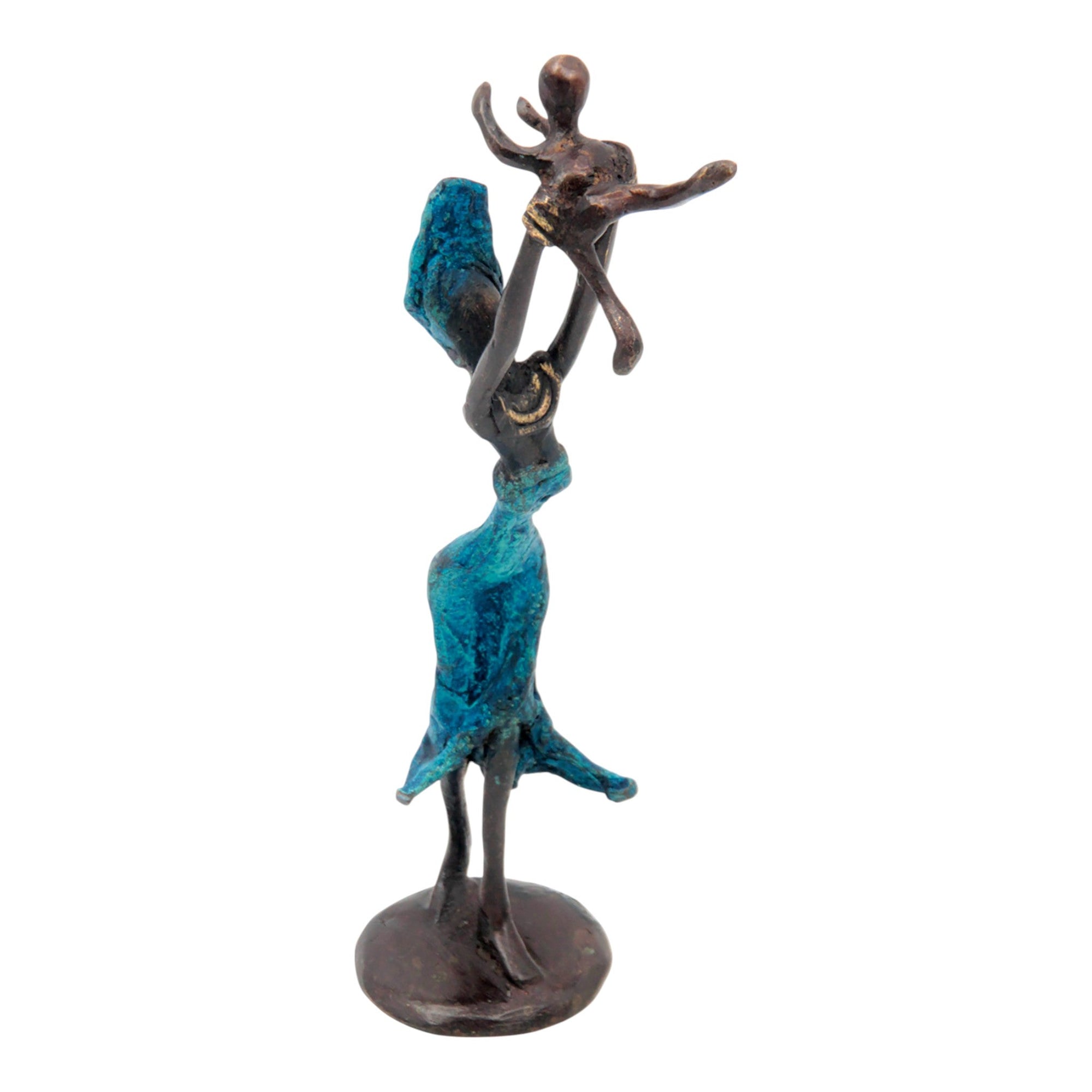 Bronze 15 cm bleu n°5 