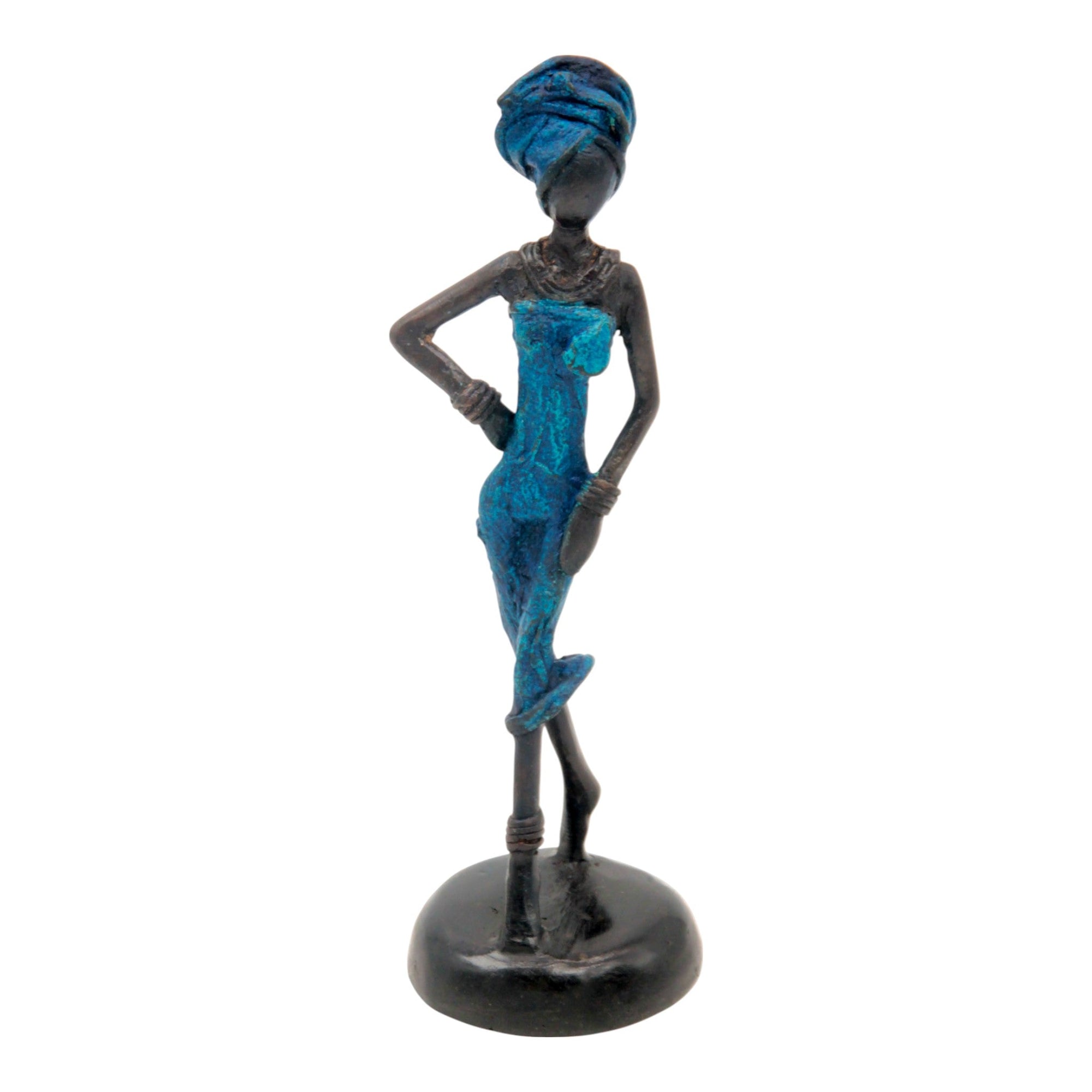 Bronze 15 cm bleu n°14 