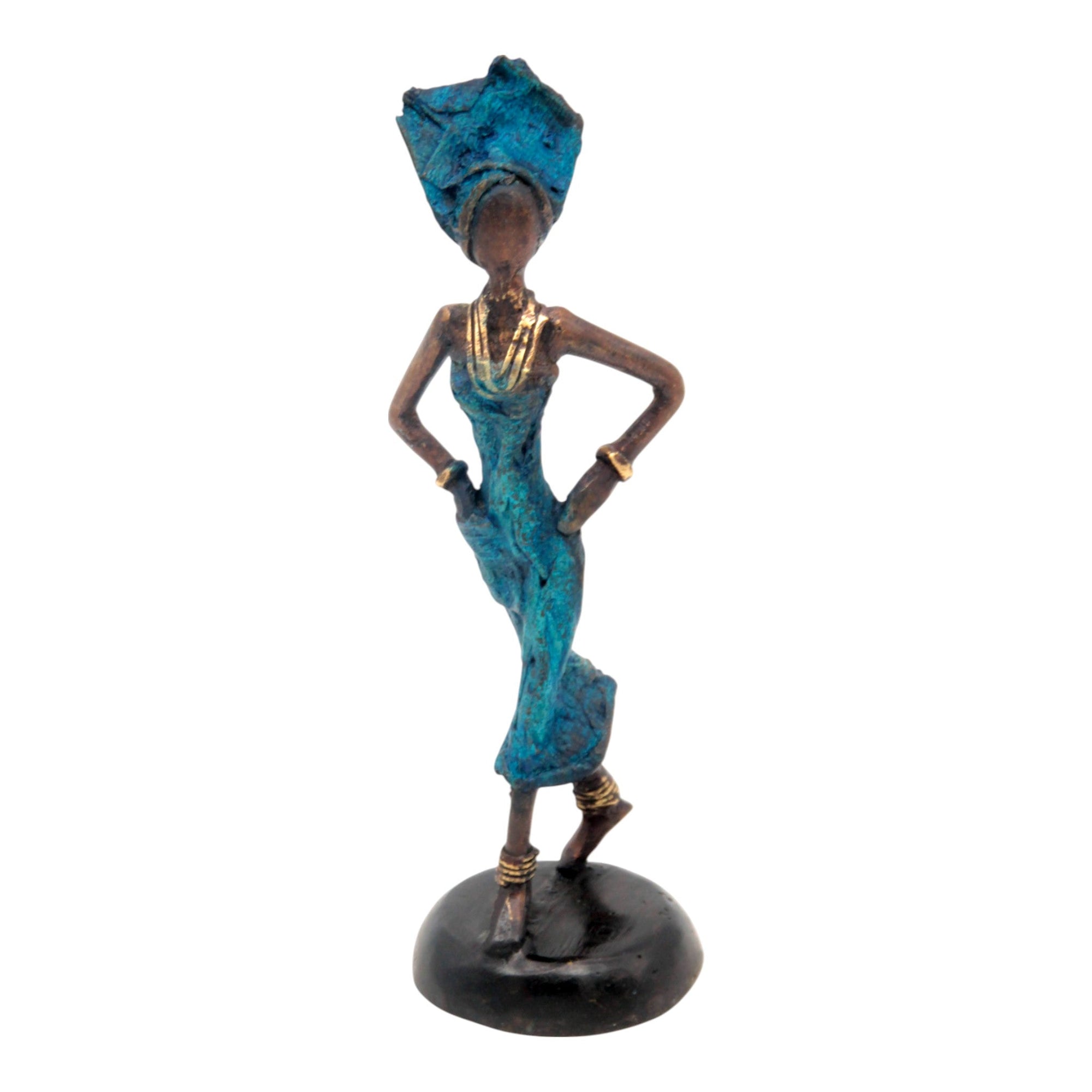 Bronze 15 cm bleu n°20 