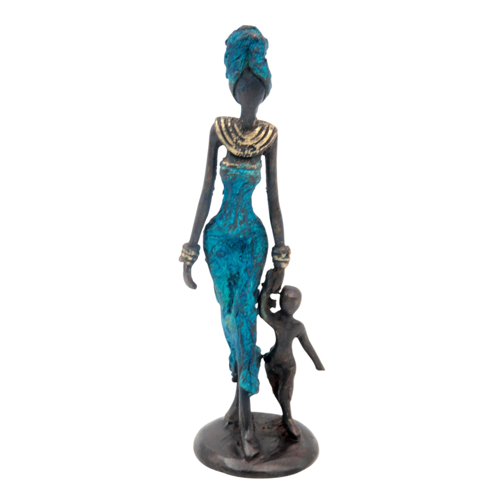 Bronze 15 cm bleu n°34 