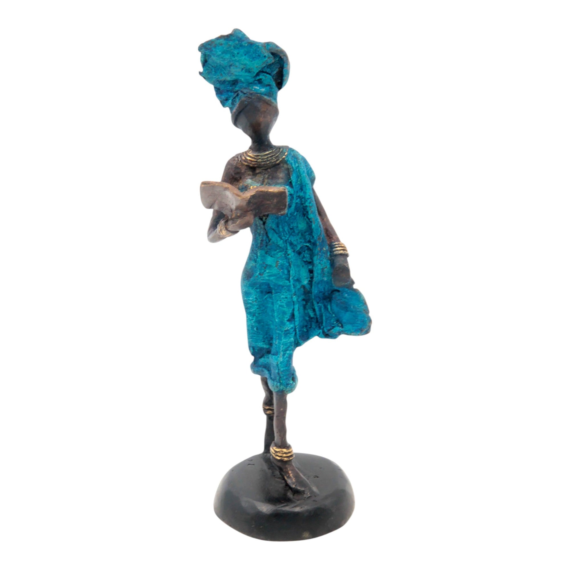 Bronze 15 cm bleu n°41 