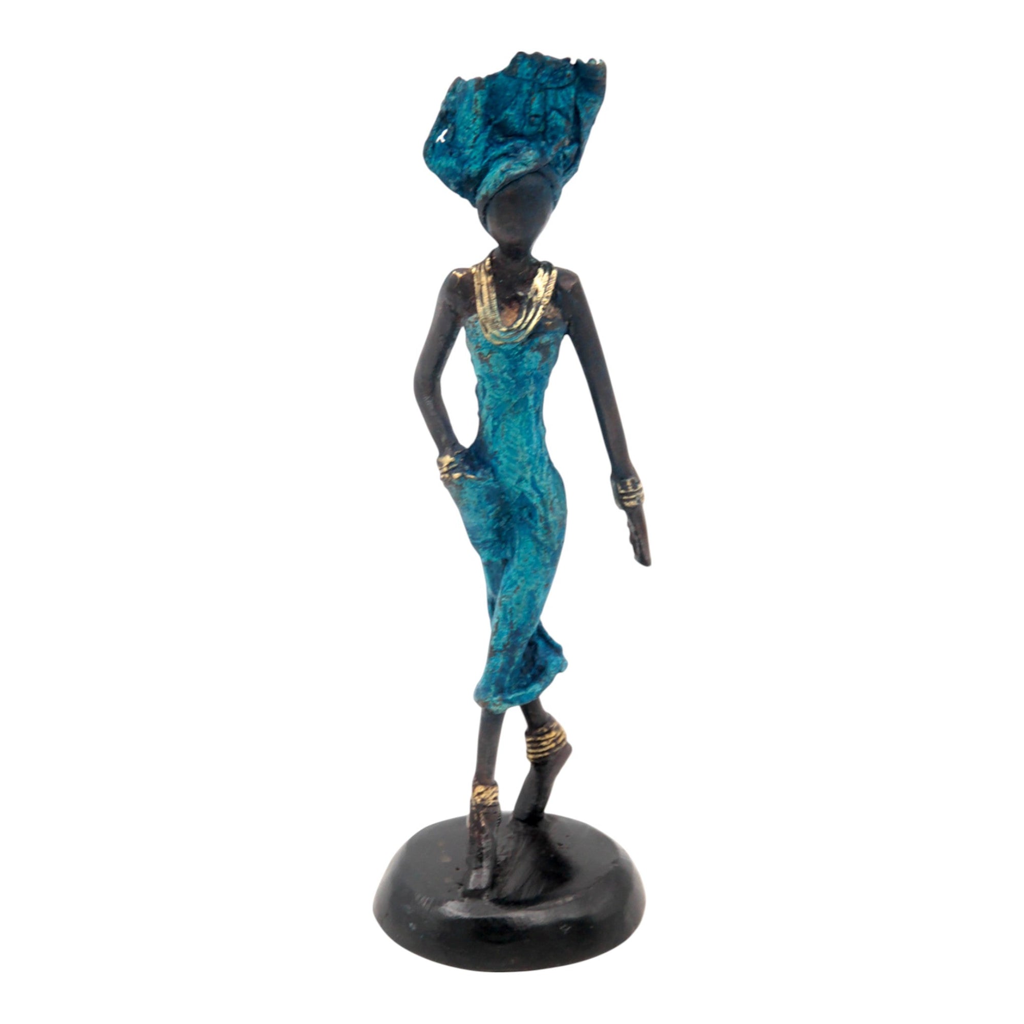 Bronze 15 cm bleu n°44 