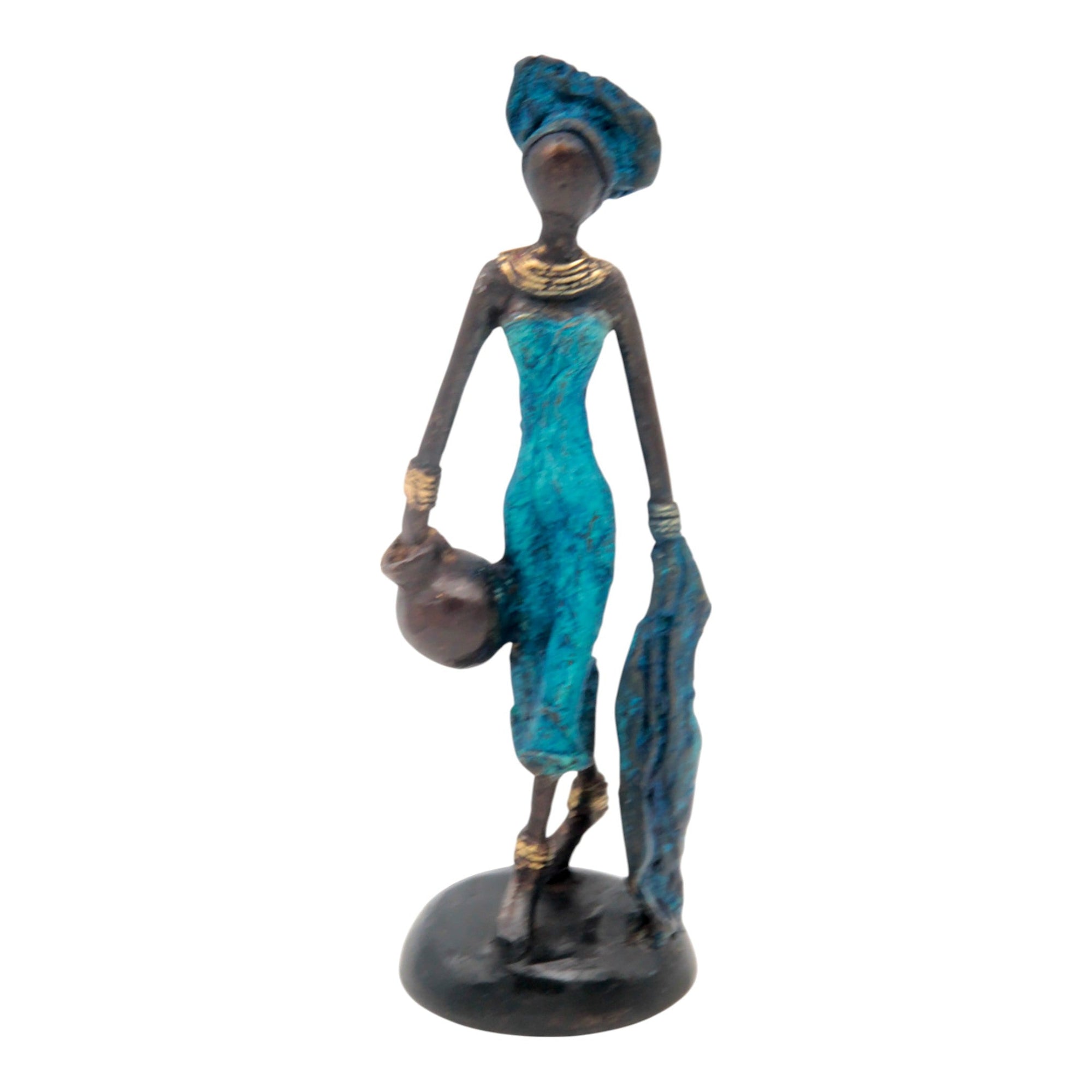 Bronze 15 cm bleu n°46 