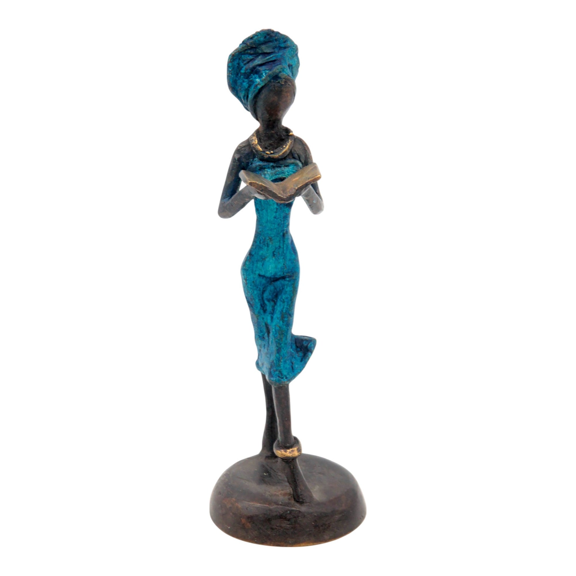 Bronze 15 cm bleu n°48 