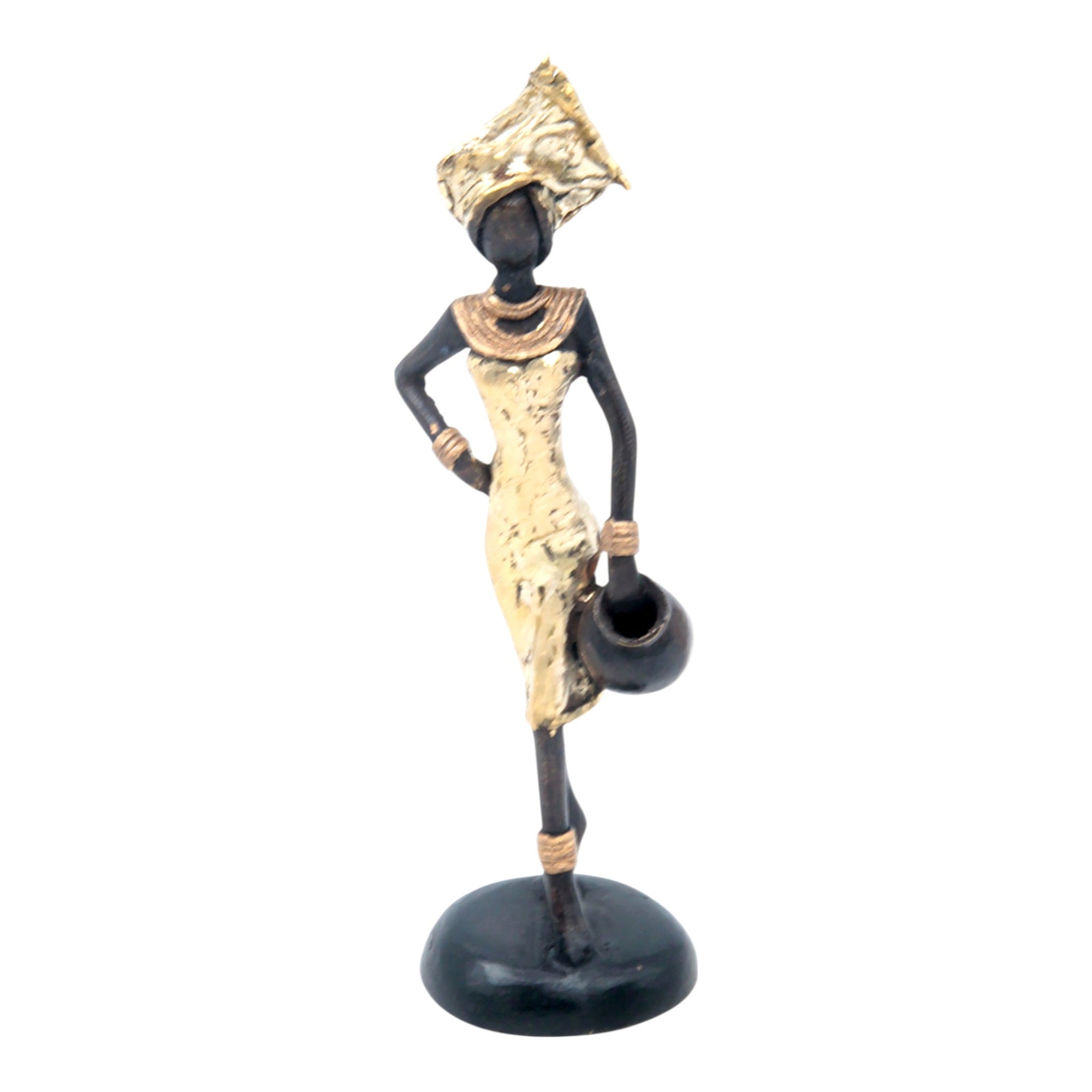 Bronze 15 cm doré n°12 
