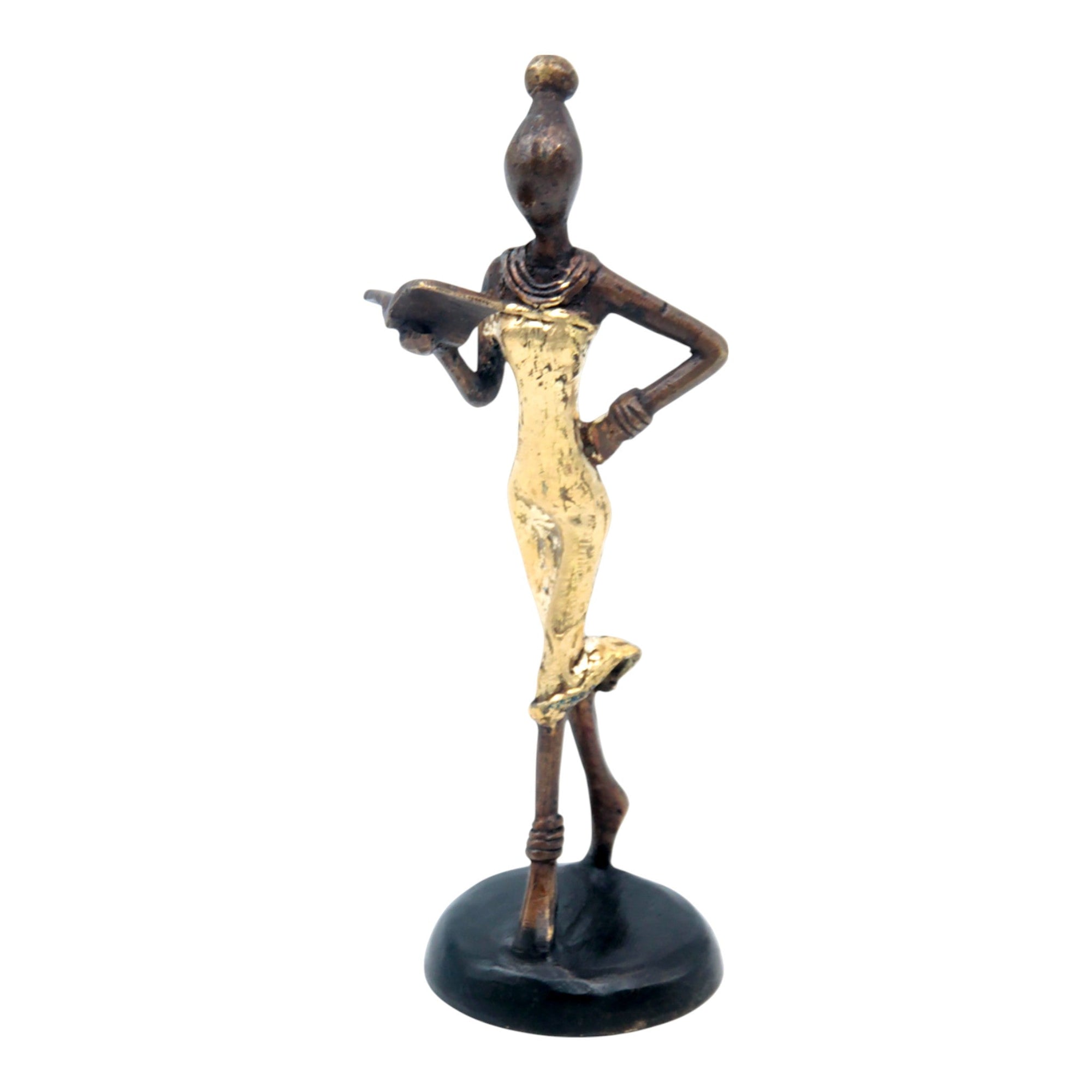 Bronze 15 cm doré n°13 