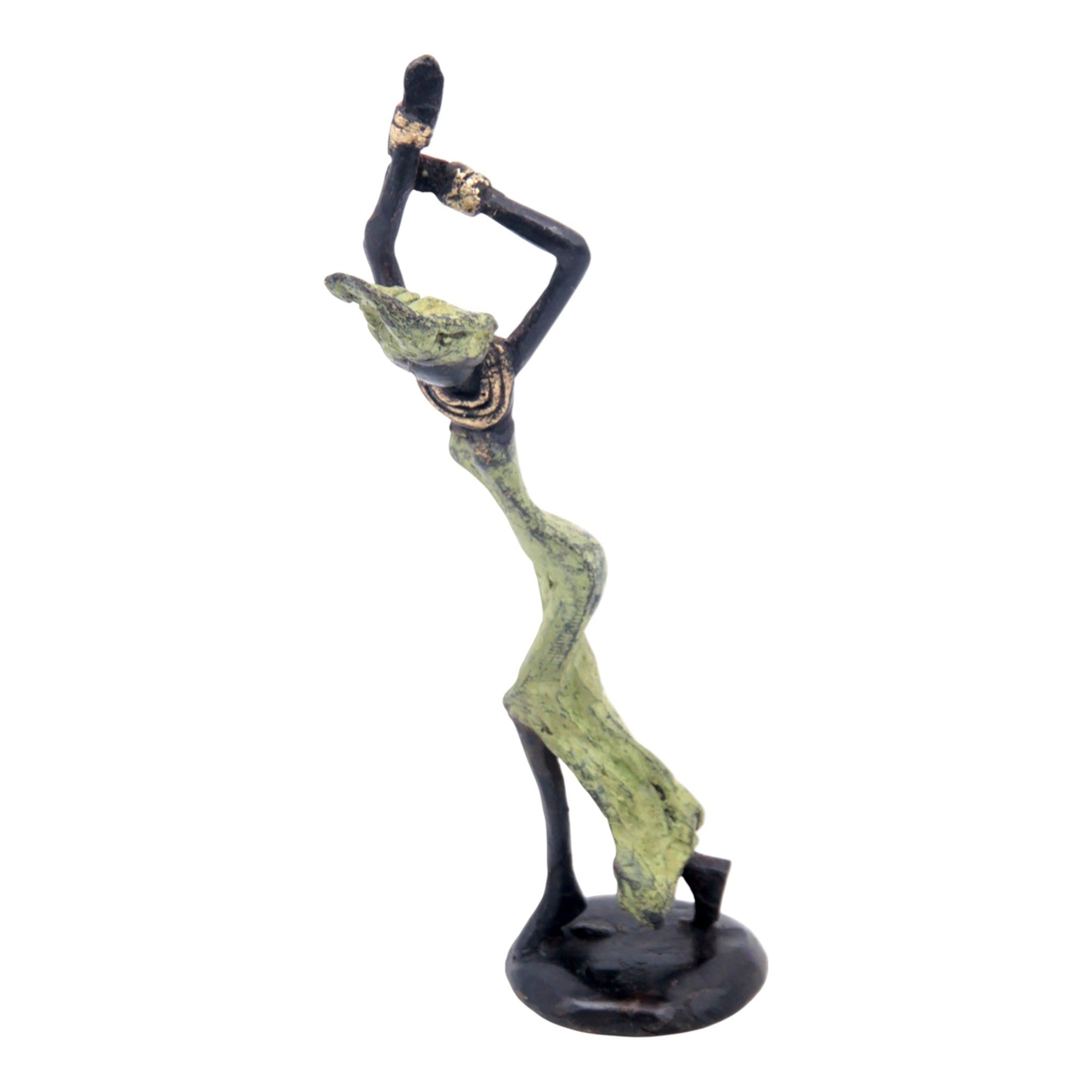 Bronze 15 cm vert n°12 