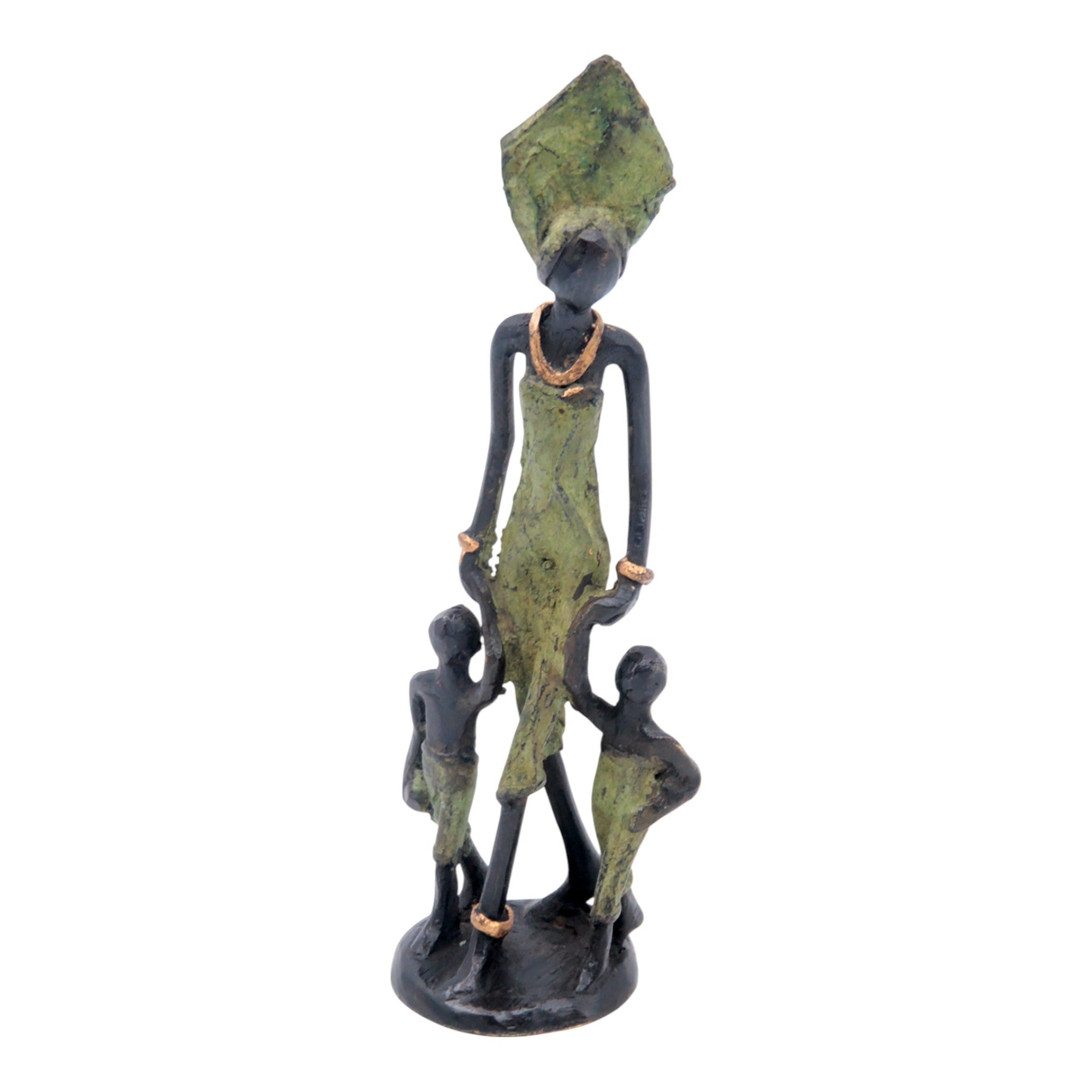 Bronze 15 cm vert n°14 