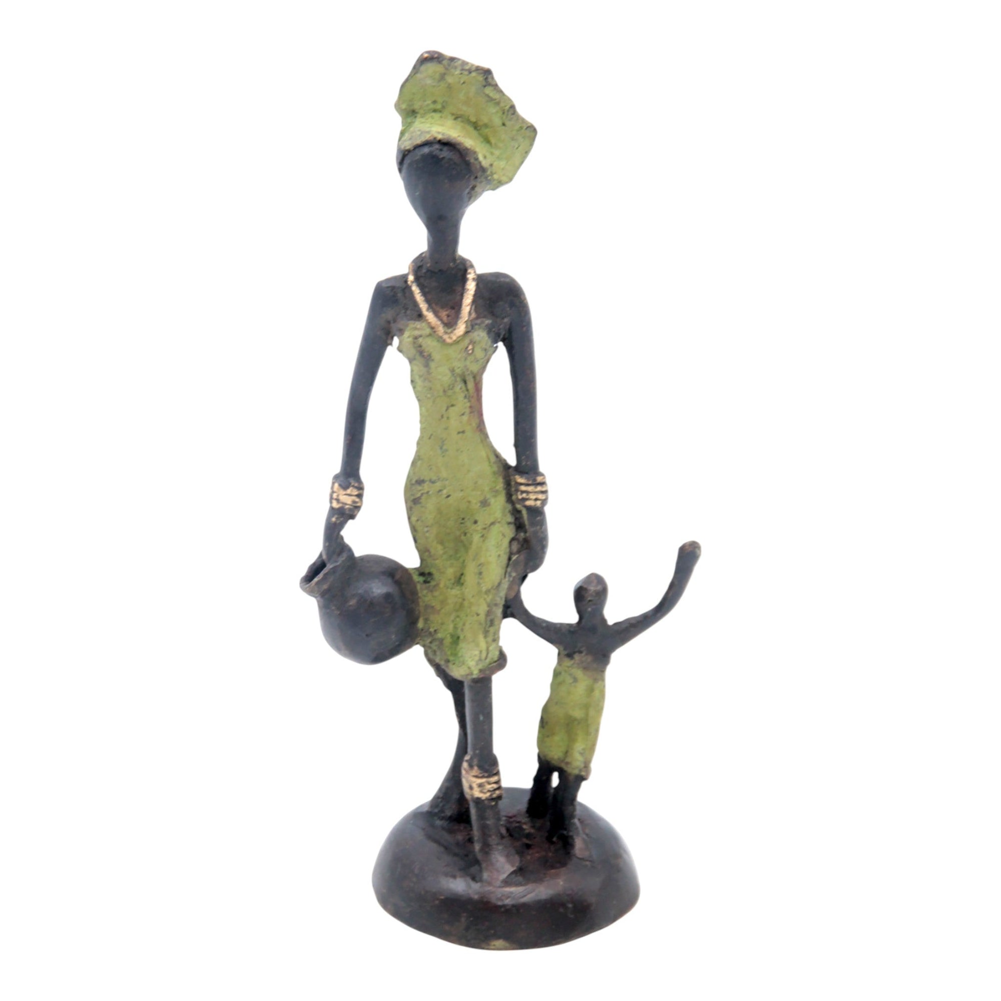 Bronze 15 cm vert n°19 