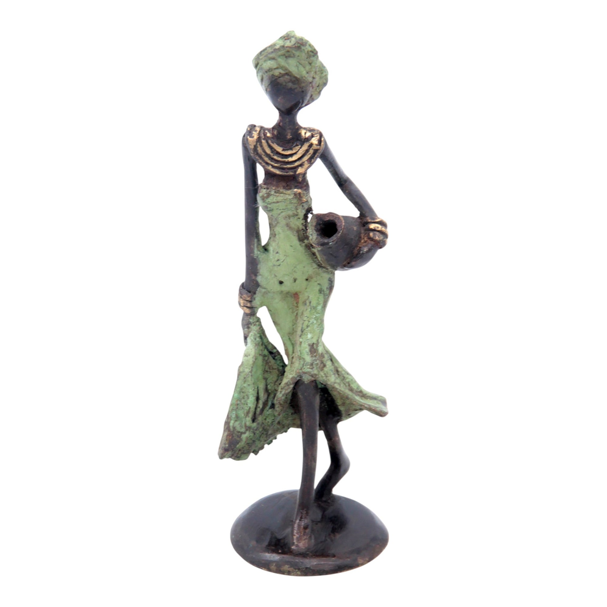 Bronze 15 cm vert n°36 