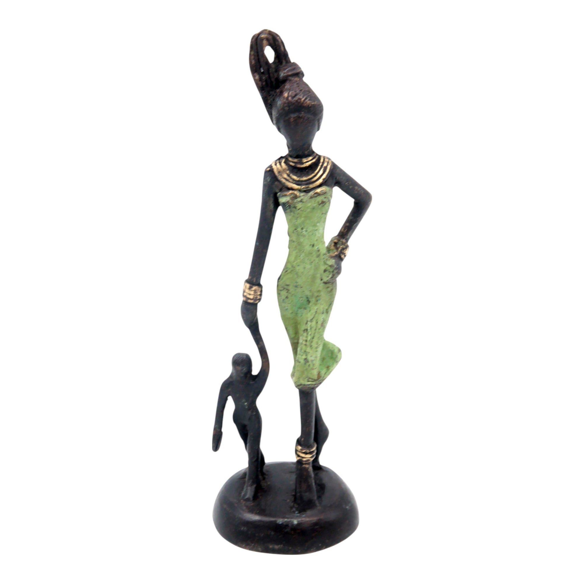 Bronze 15 cm vert n°43 