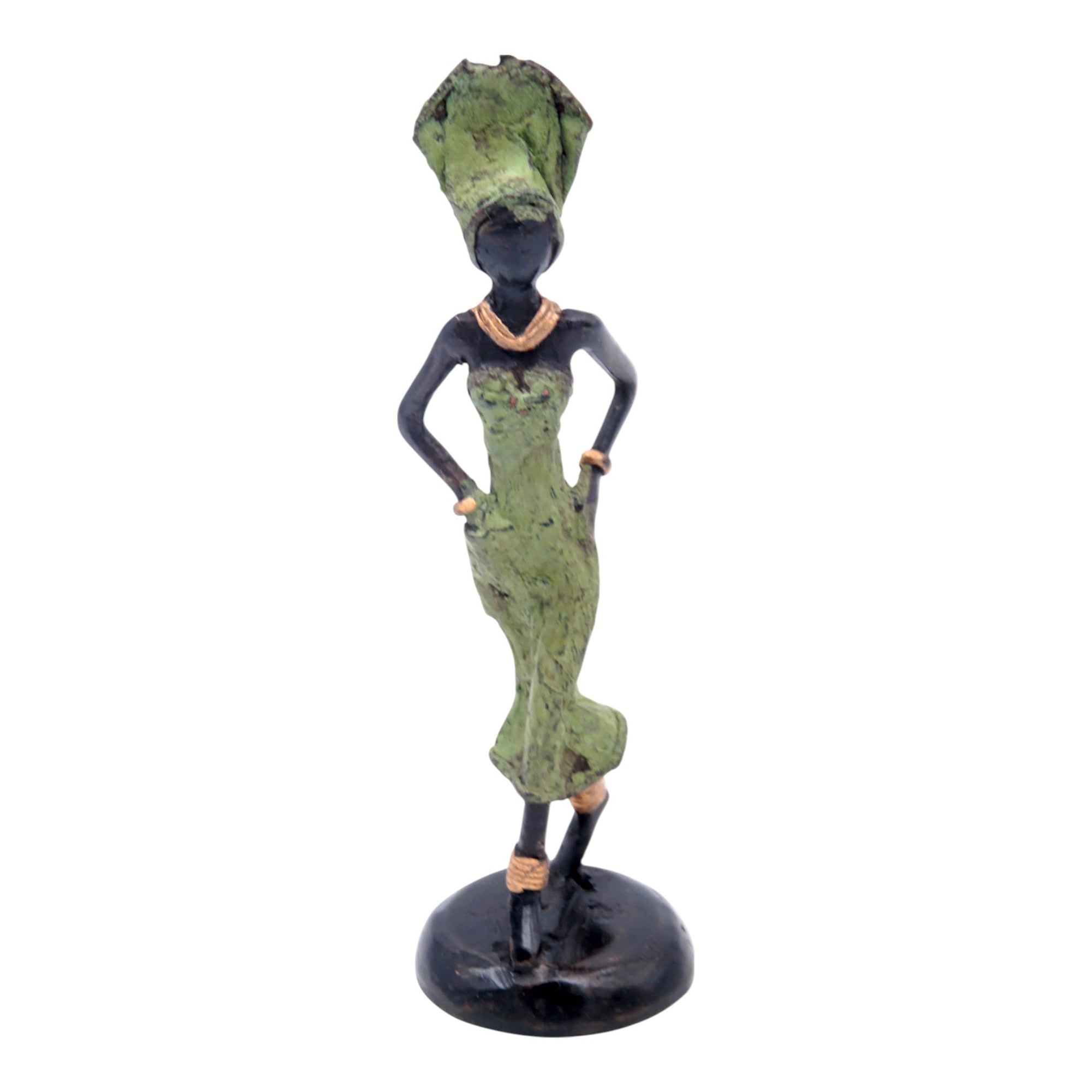 Bronze 15 cm vert n°48 