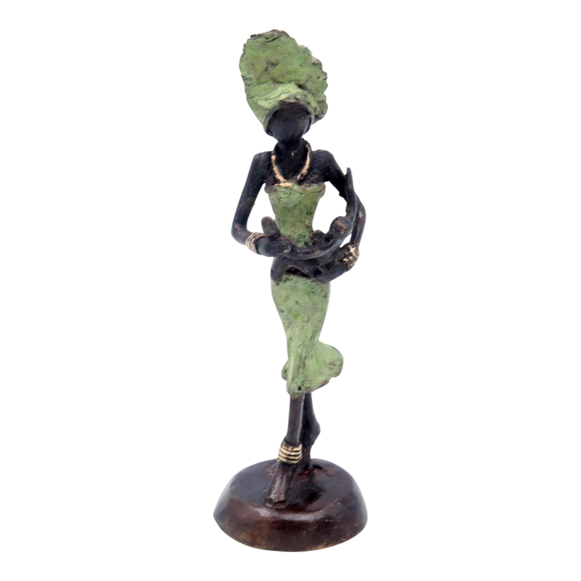 Bronze 15 cm vert n°35 