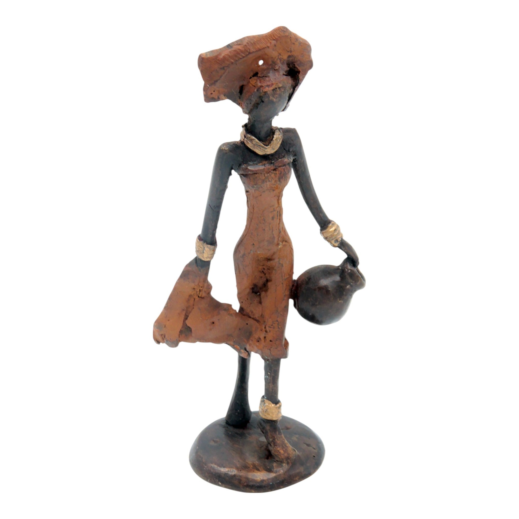 Bronze 15 cm marron n°4 