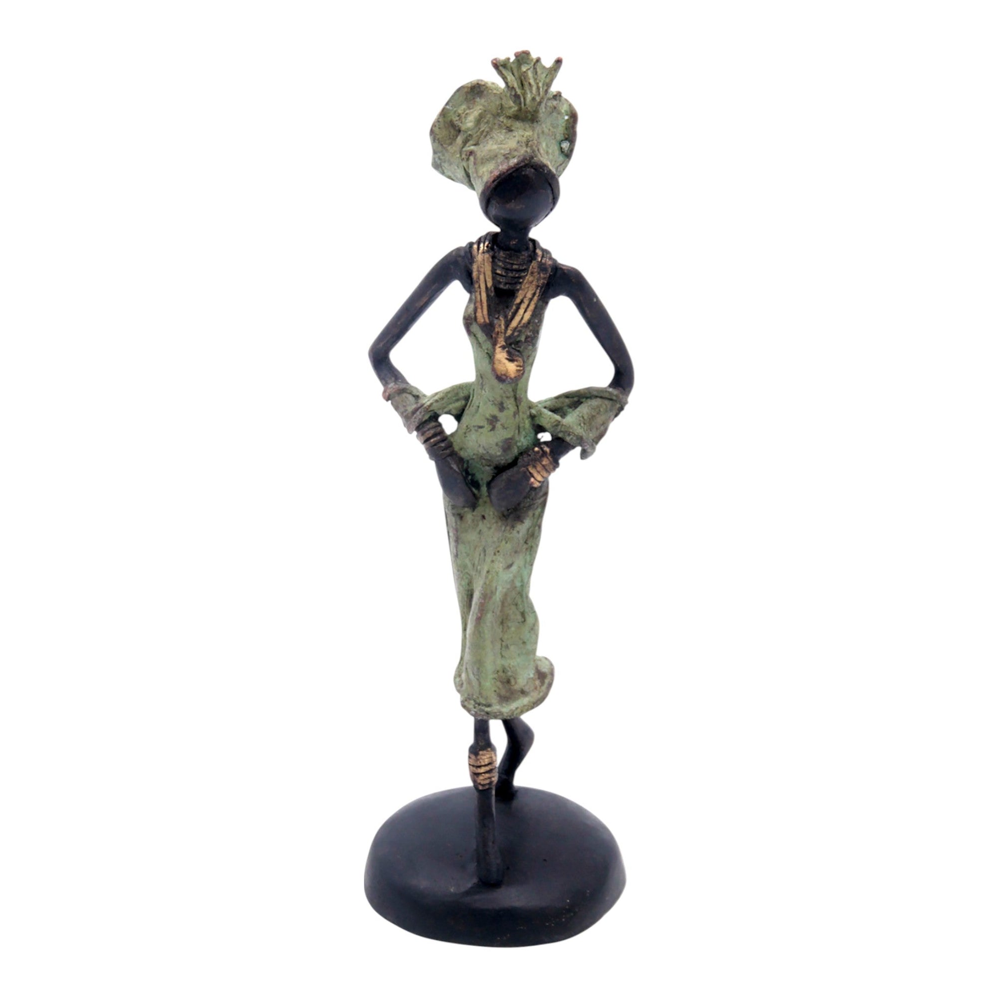 Bronze 20 cm vert n°1 