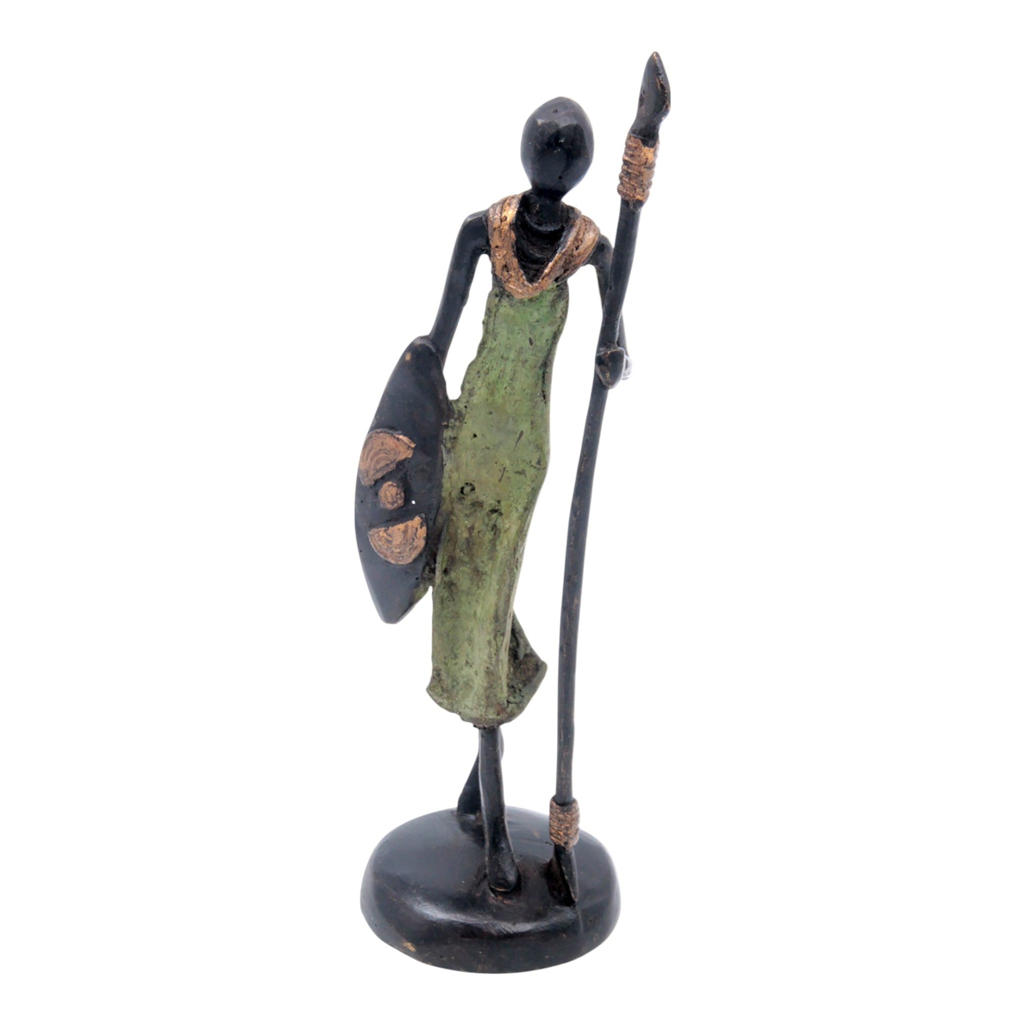 Bronze 20 cm vert n°8 