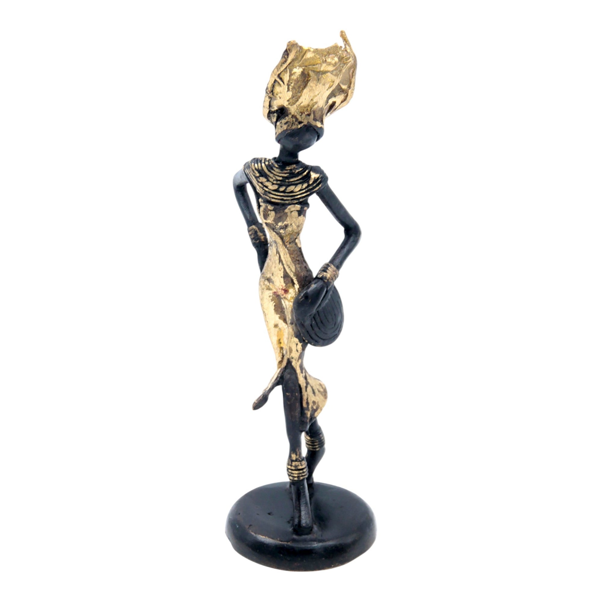 Bronze 20 cm doré n°2 